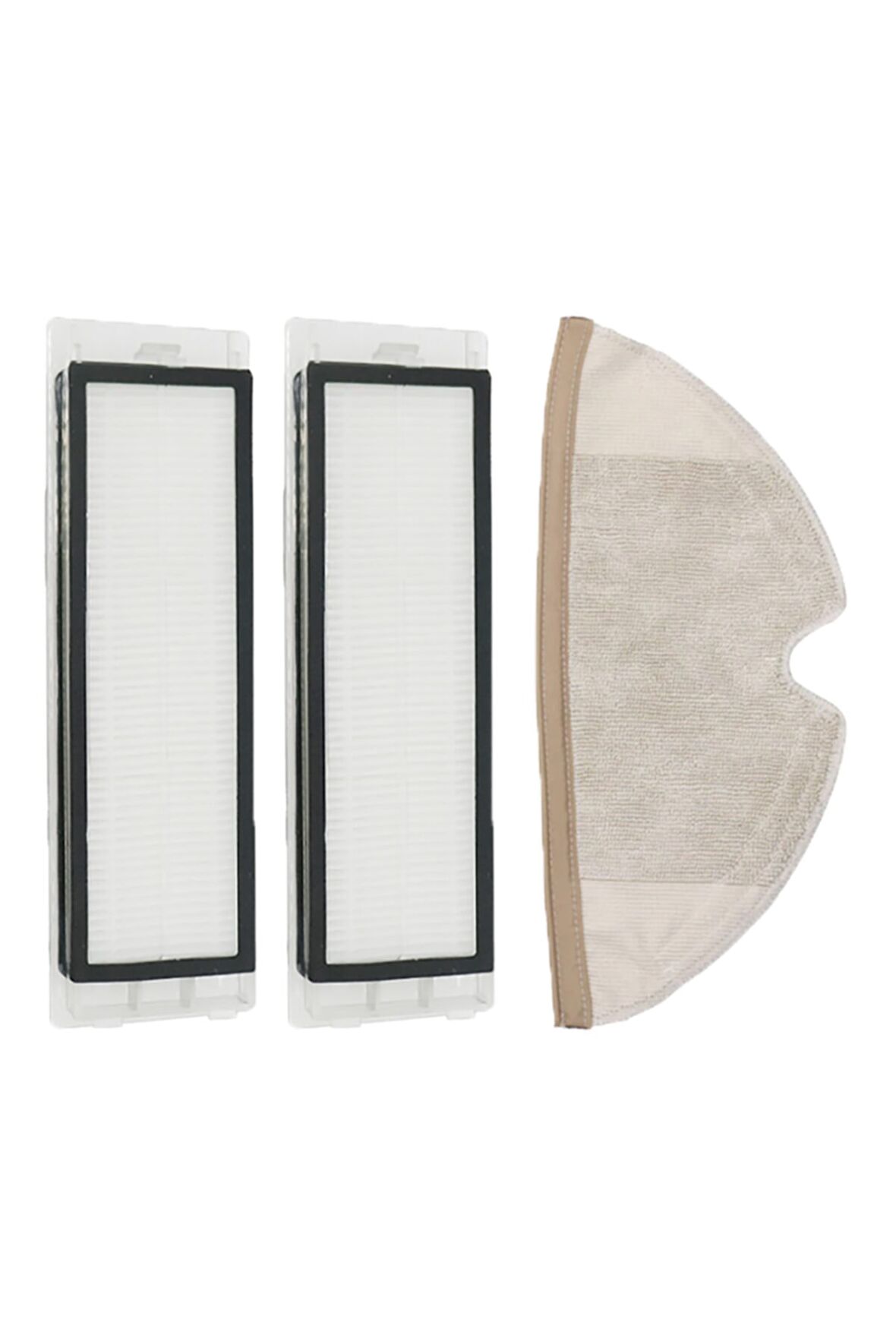 Roborock S5 Uyumlu 3 Parça Yedek Filtre Fırça Seti