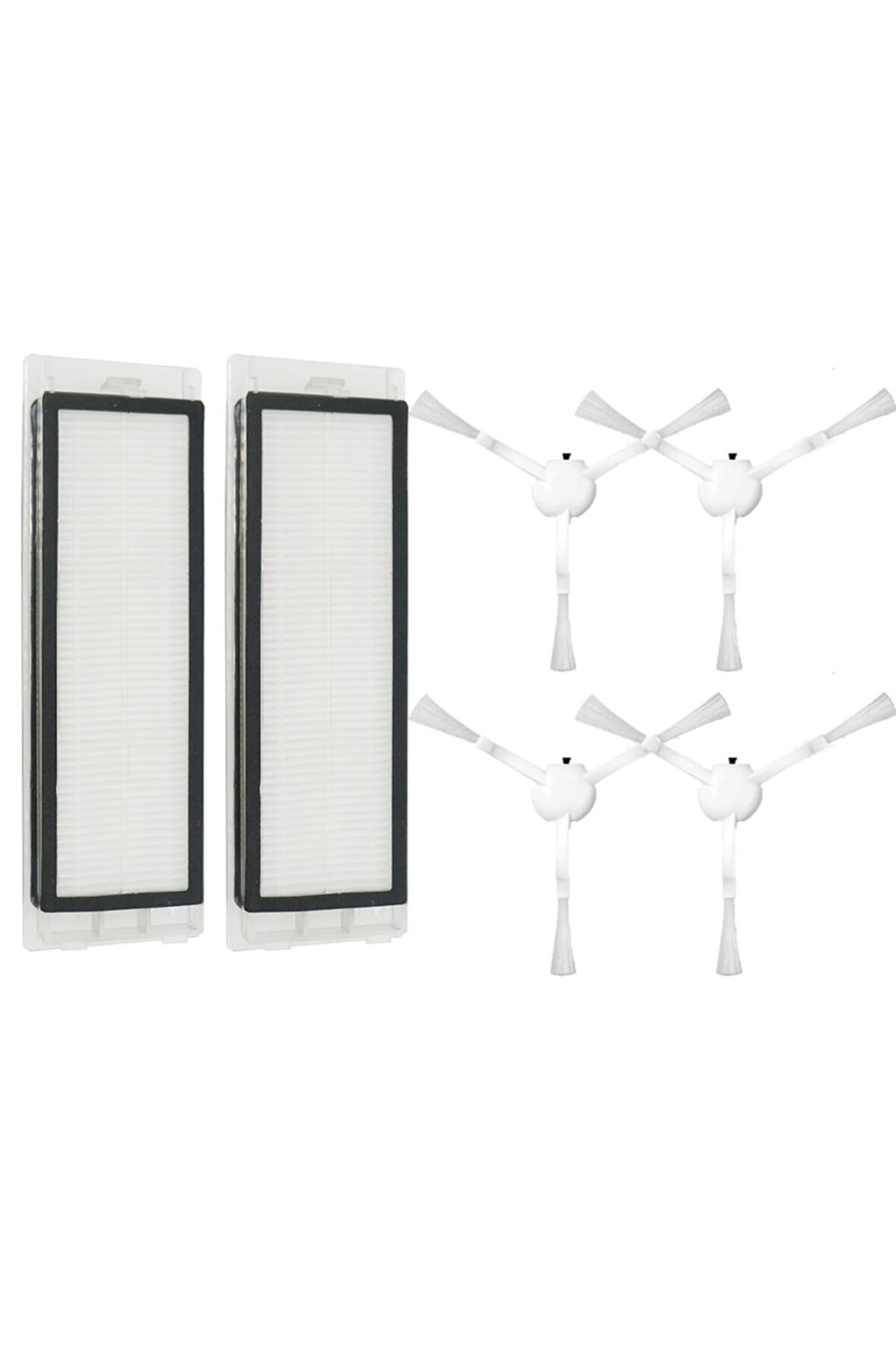 Xiaomi Dreame F9 (stytj01zhm) Uyumlu 6 Parça Yedek Filtre Fırça Seti