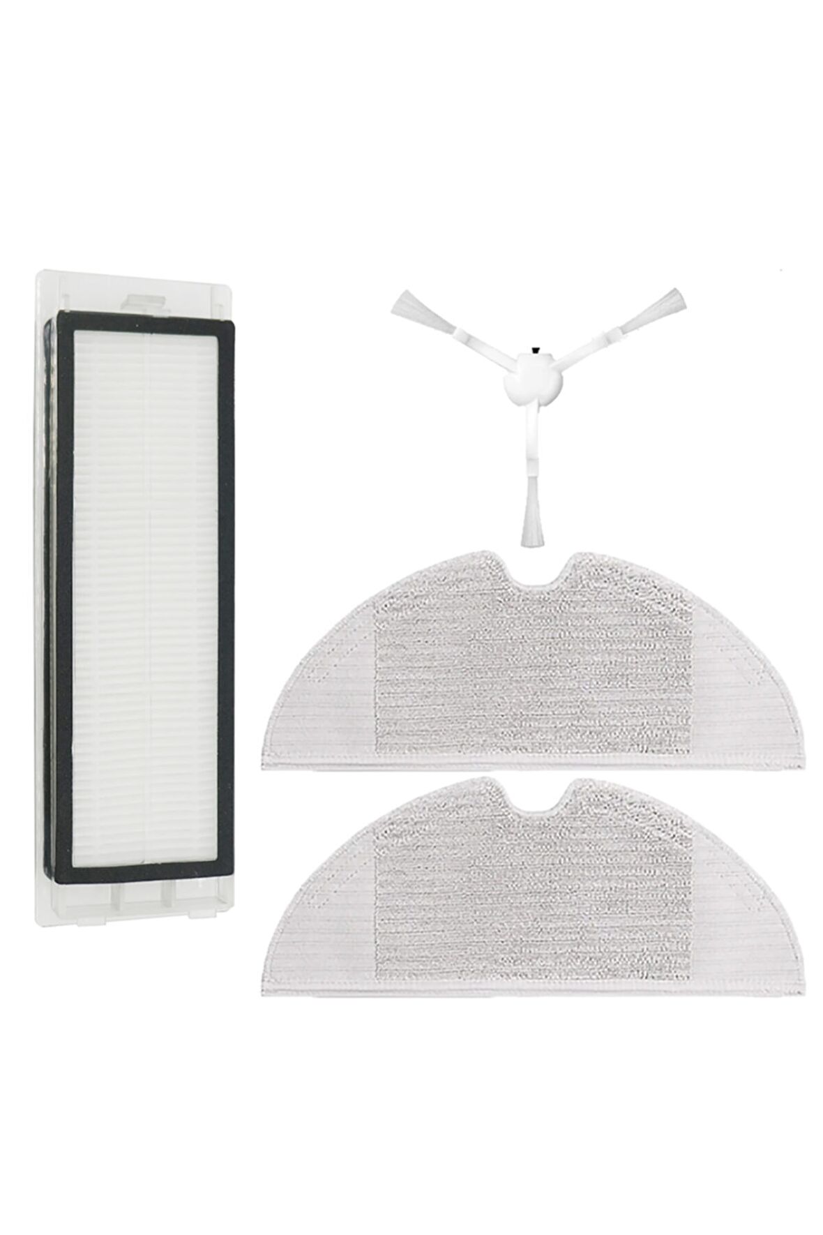 Xiaomi Dreame F9 (stytj01zhm) Uyumlu 4 Parça Yedek Filtre Fırça Seti