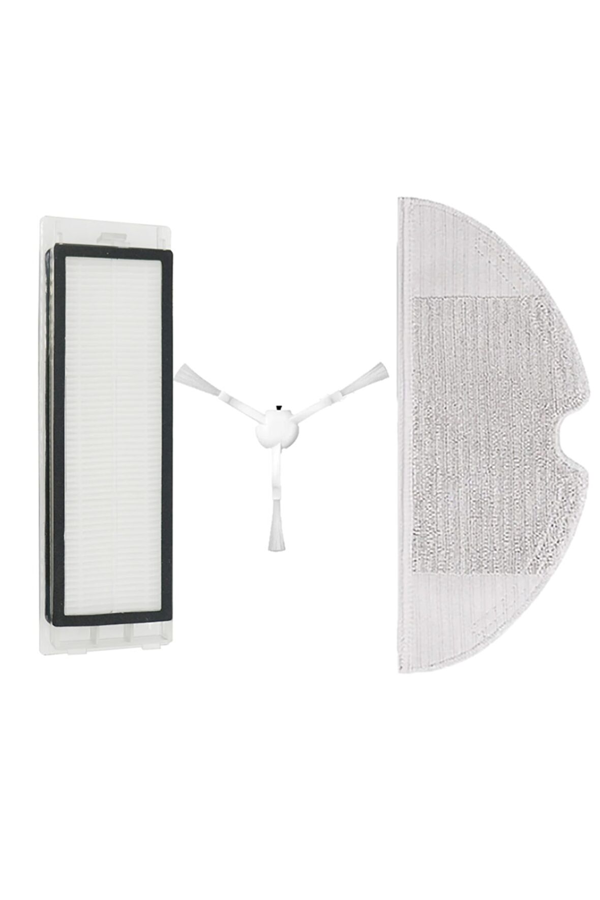 Xiaomi Dreame F9 (stytj01zhm) Uyumlu 3 Parça Yedek Filtre Fırça Seti