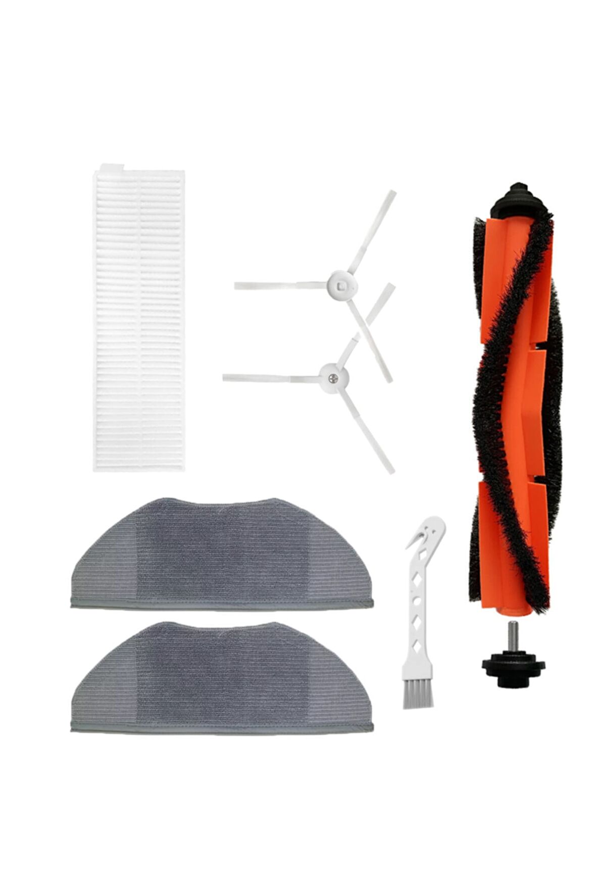 Xiaomi G1 2in1 Essential (mjstg1) Uyumlu 6 Parça Yedek Filtre Fırça Seti