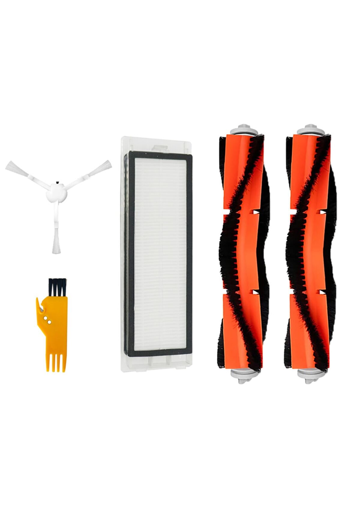 Xiaomi 1c Vacuum Mop (stytj01zhm) Uyumlu 5 Parça Filtre Fırça Seti