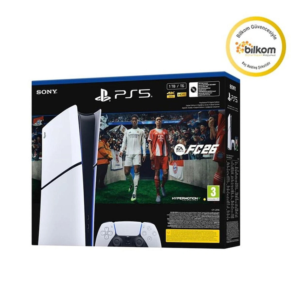 Sony Playstation 5 Slim Dijital Versiyon / EA Sports FC26 (Bilkom Garantili)