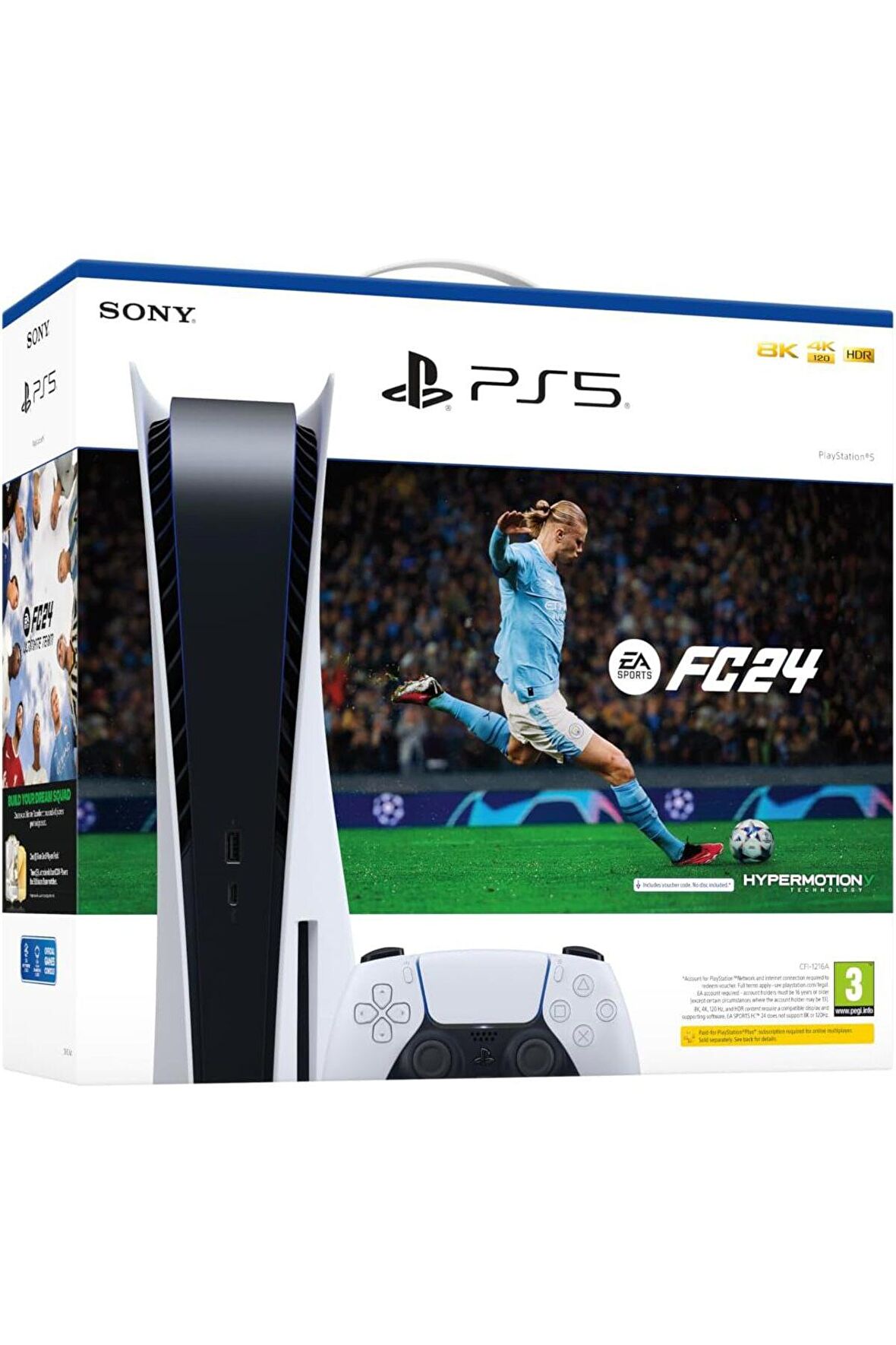 Sony Playstation 5 825 GB - Türkçe Menü + PS5 Fifa 24