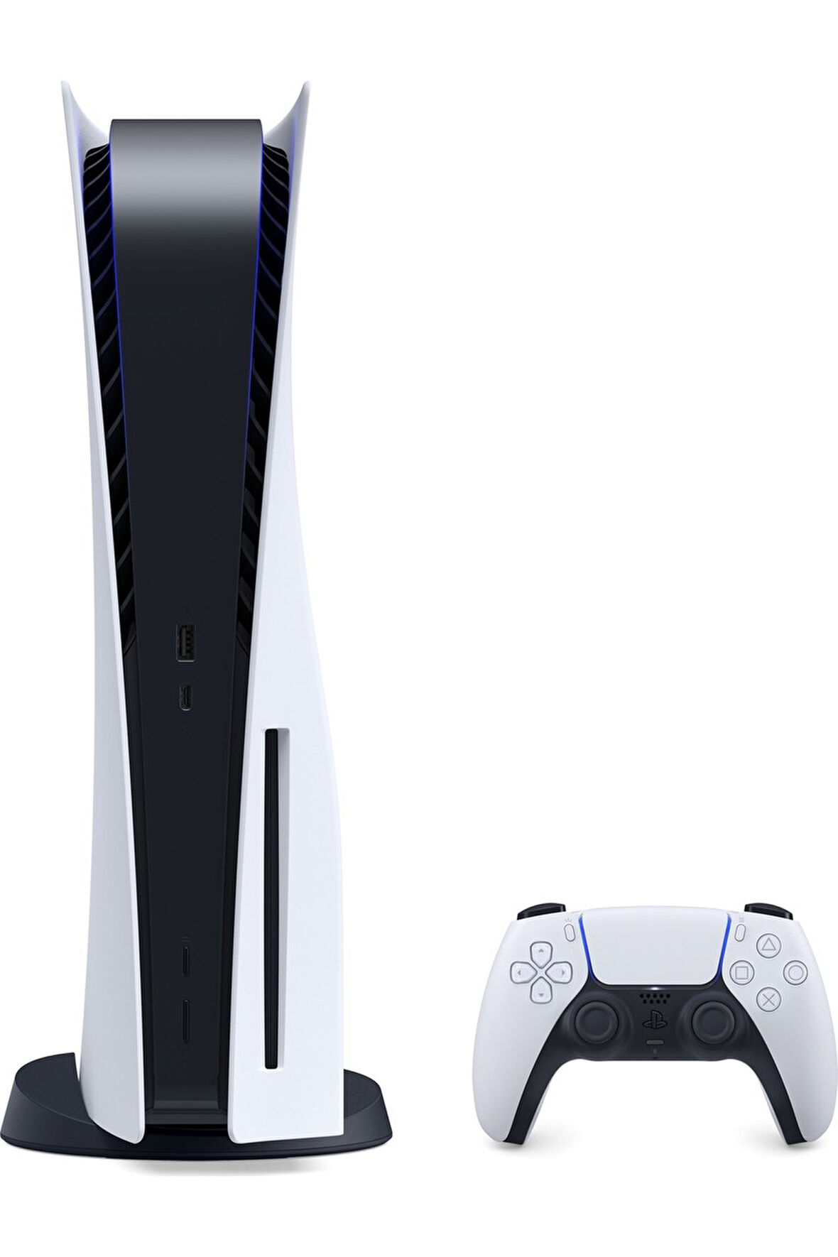 Sony PlayStation 5 D Chassis + DualSense BUNDLE, Çift kol (Resmi Distribütör-Bilkom Garantili)