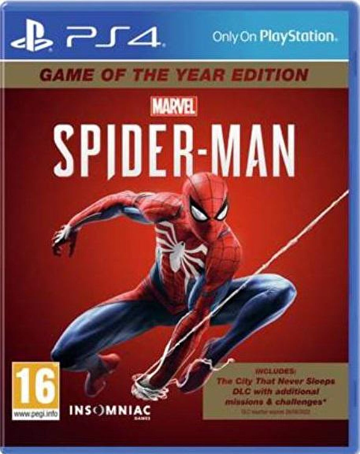 Marvel Spider-Man Game Of The Year Edition Playstation 4 Playstation Plus