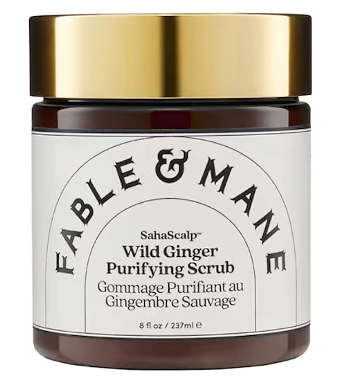 Fable & Mane Sahascalp - Yabani Zencefil İçeren Arındırıcı Peeling 237 Ml