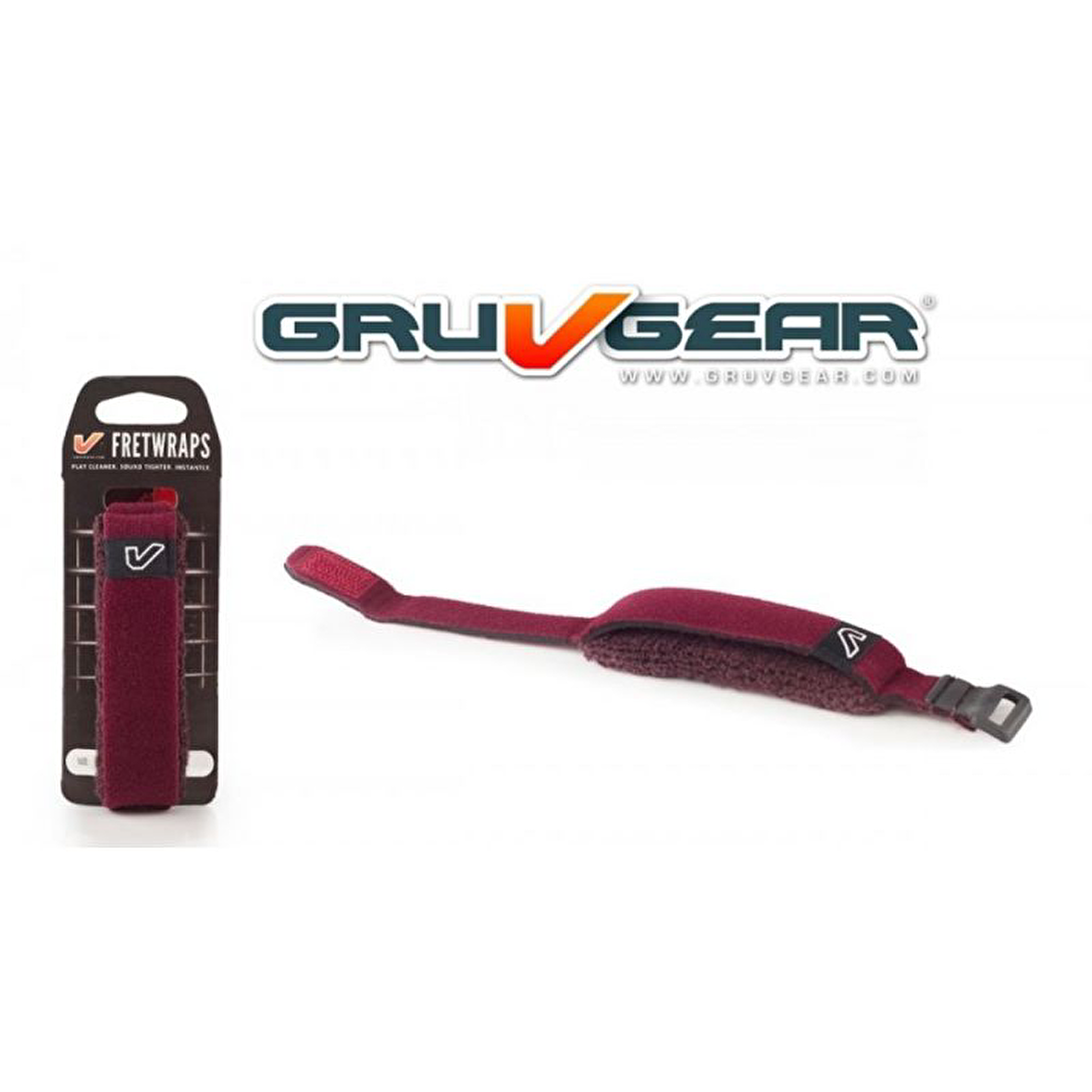 Gruv Gear FretWrap - Bordo - Medium