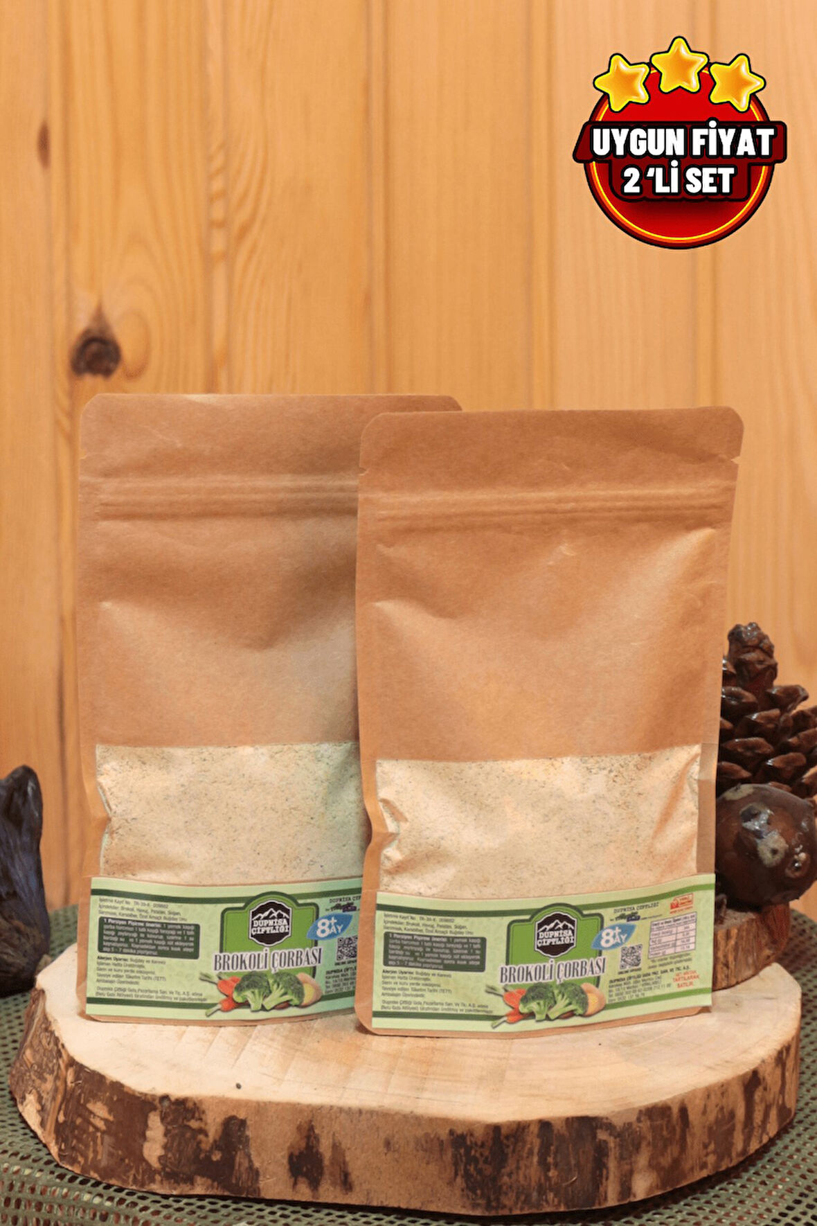 Brokoli Çorbası 2'Lİ SET 100g +8 Ay
