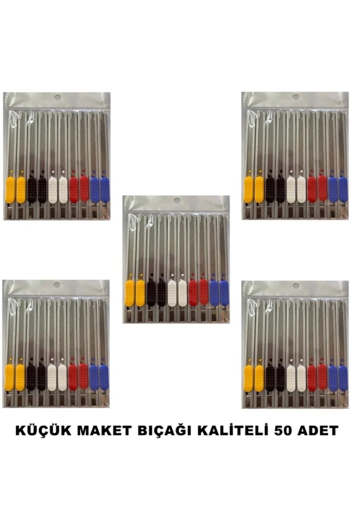 Maket Bıçağı Falçata 1 Cm X 13 Cm 50 Adet Profesyonel 1.kalite