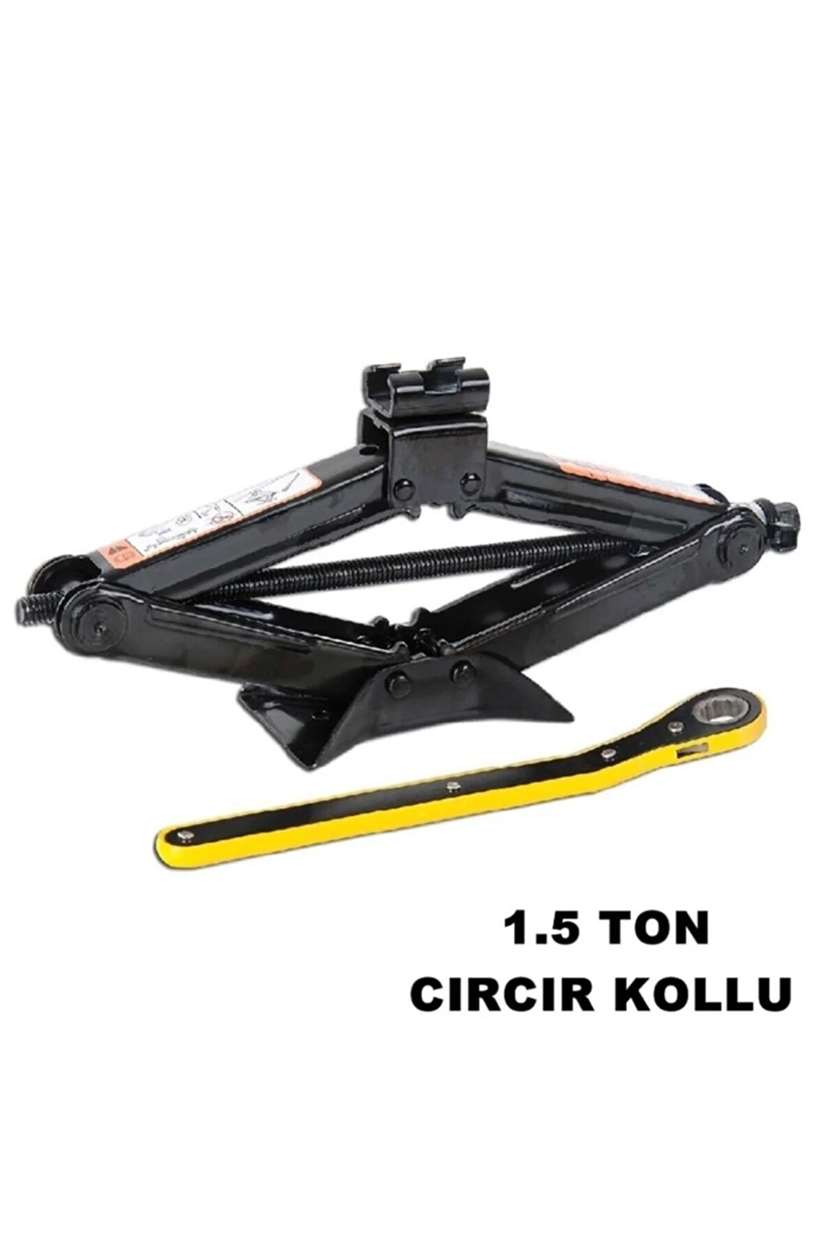 Oto Cırcır Kollu Araç Krikosu 1.5 Ton Makas Tip Cırcırlı 1.kalite