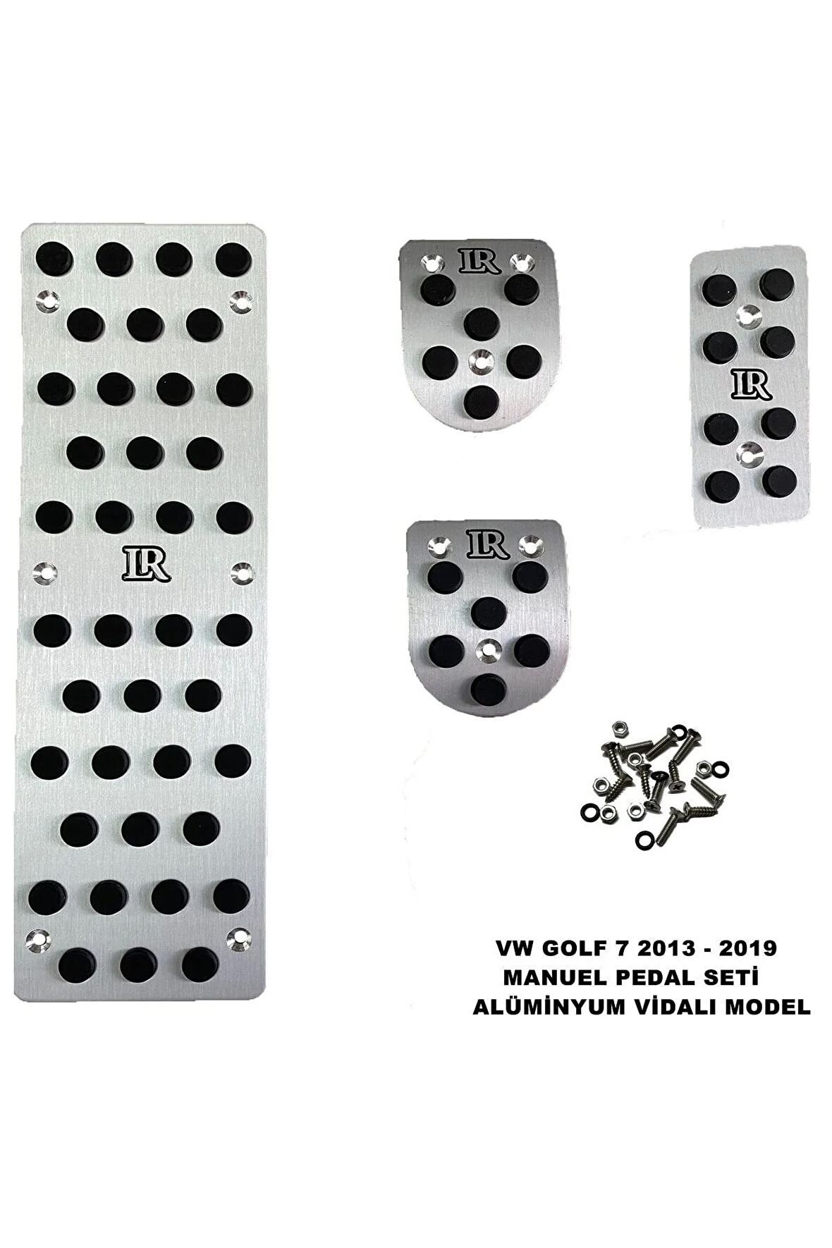 Vw Golf 7 Lr Pedal Seti Manuel Vites 2013-2019 Arası Vidalı Model Uyumlu