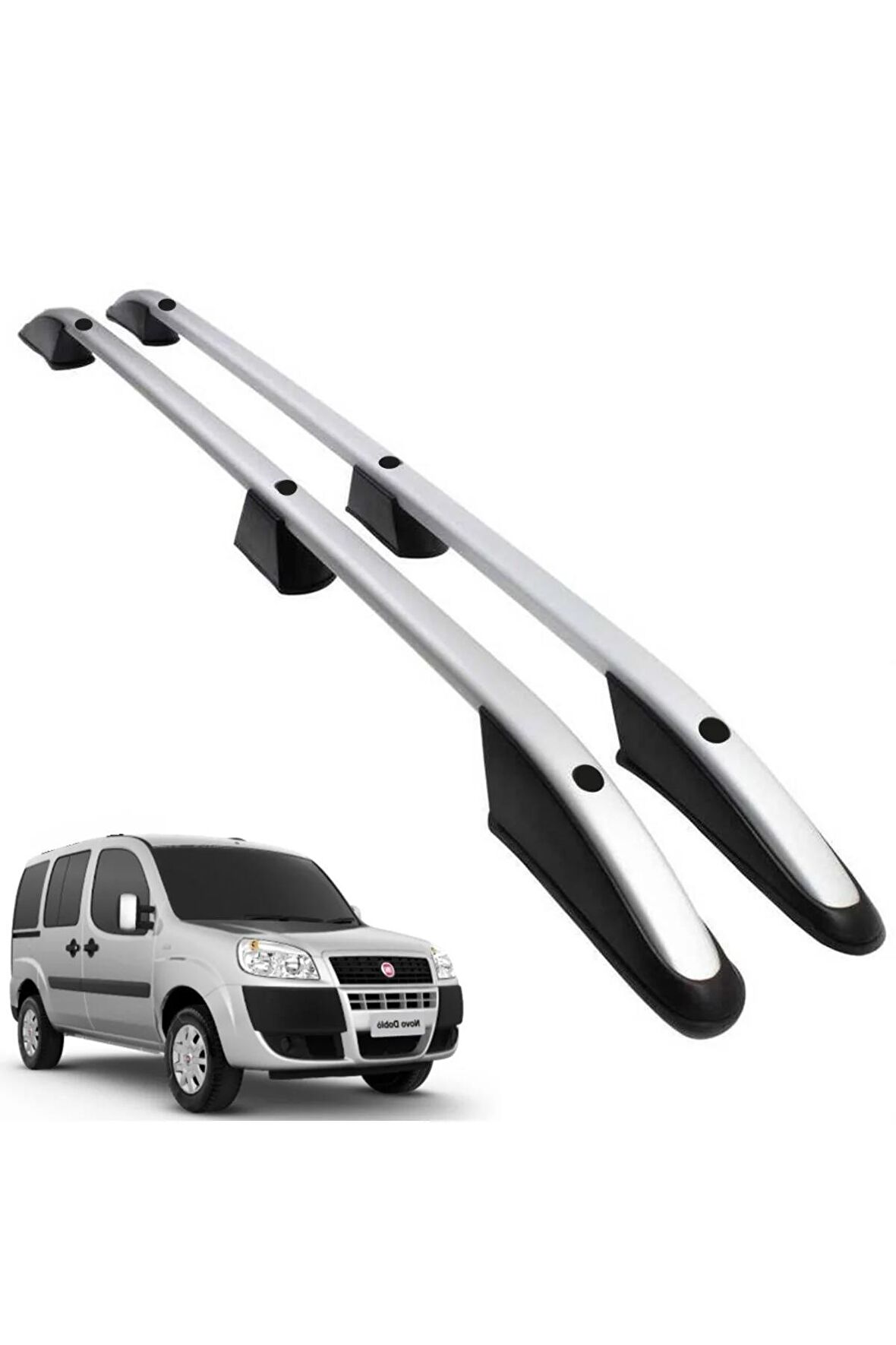 Fiat Doblo 1 Port Bagaj Lüx Gri Model Bağlantı Aparatlı 2001-2009 Arası Kısa Kasalar Uyumlu Kaliteli