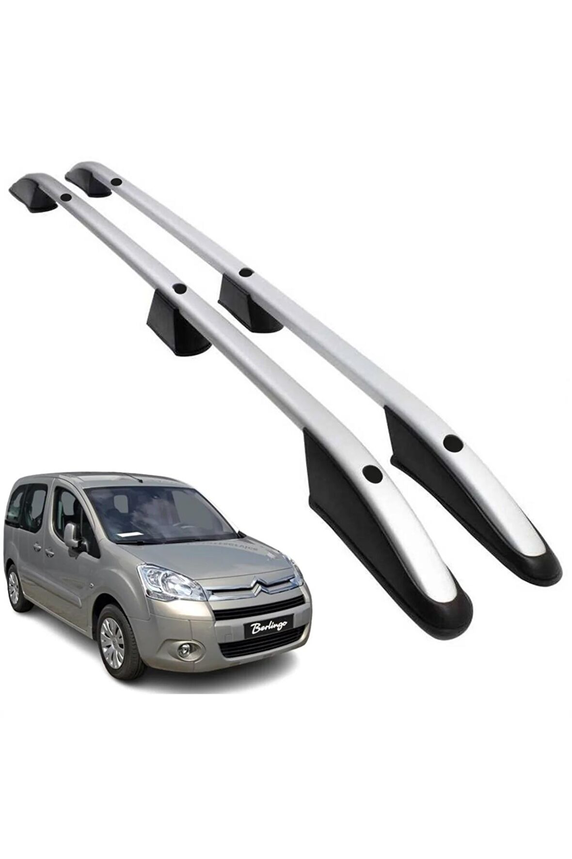 Citroen Berlingo Port Bagaj Lüx Gri Model Bağlantı Aparatlı 2008-2019 Arası Kasalara Uyumlu Kaliteli