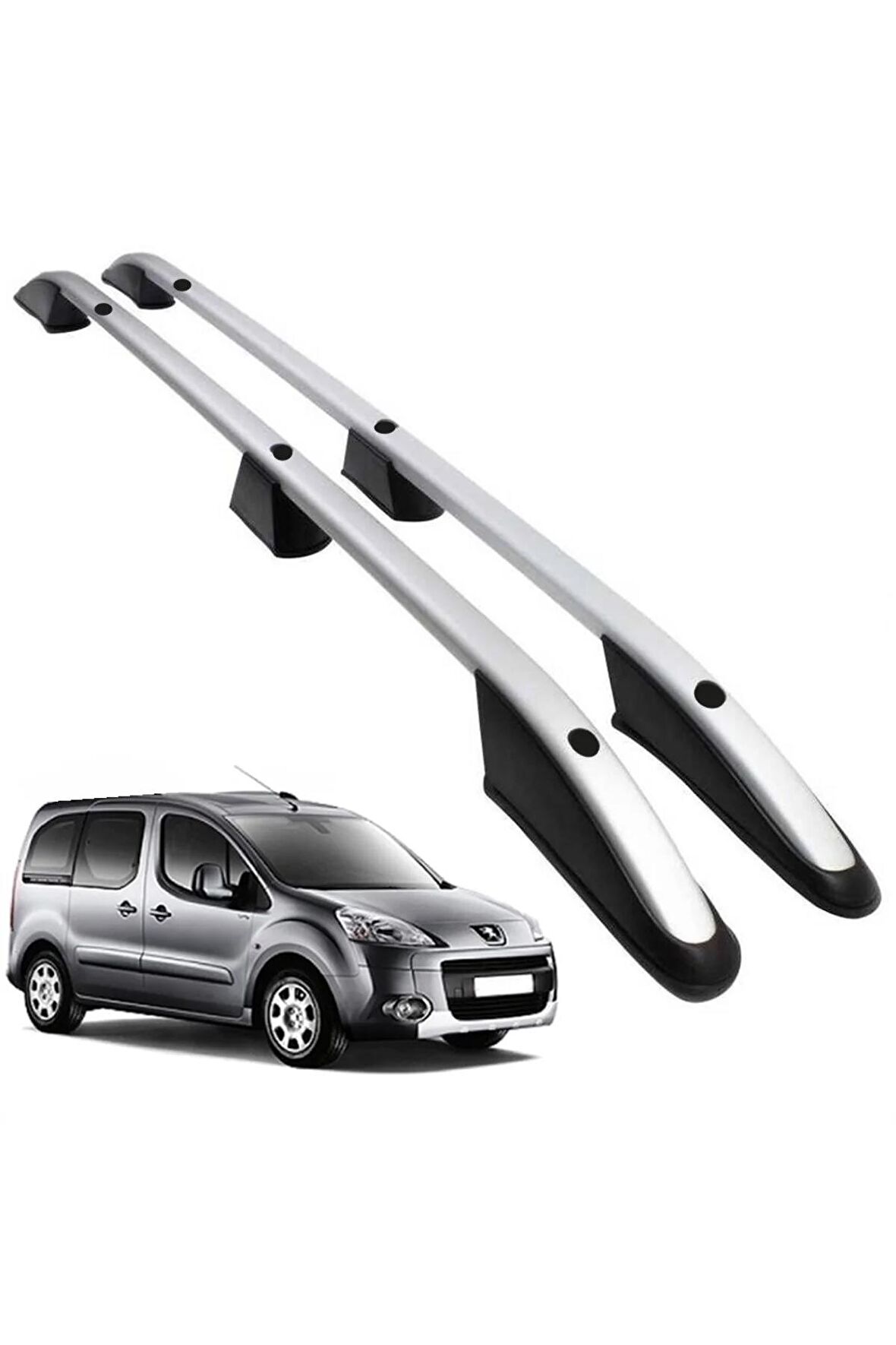 Partner Tepee Port Bagaj Lüx Gri Model Bağlantı Aparatlı 2008-2019 Arası Kasalara Uyumlu Kaliteli