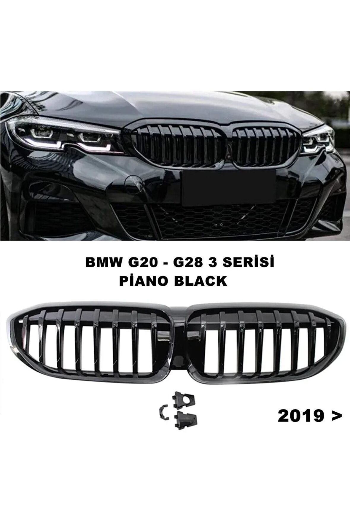Bmw G28 3 Serisi Uyumlu Spor Ön Panjur Izgara 2019 Sonrası