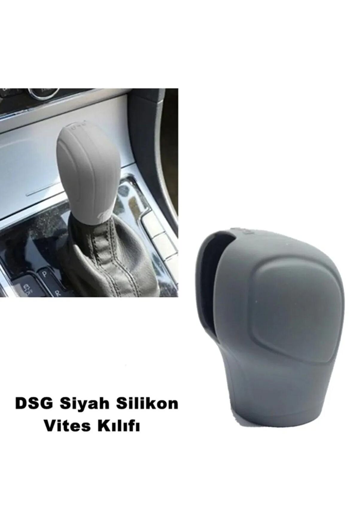 DSG Silikon Vites Kılıfı Tüm DSG Vites Araçlara Uyumlu Gri Renk