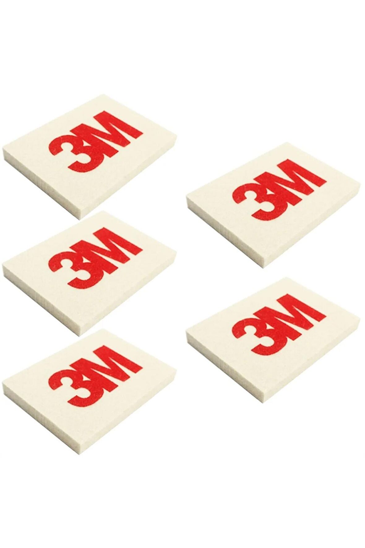 Cam Filmi ve Folyo Çekme Aparatı 3M Keçe Ragle 7 cm x 10 cm Profesyonel Ürün 5 Adet - Caraks