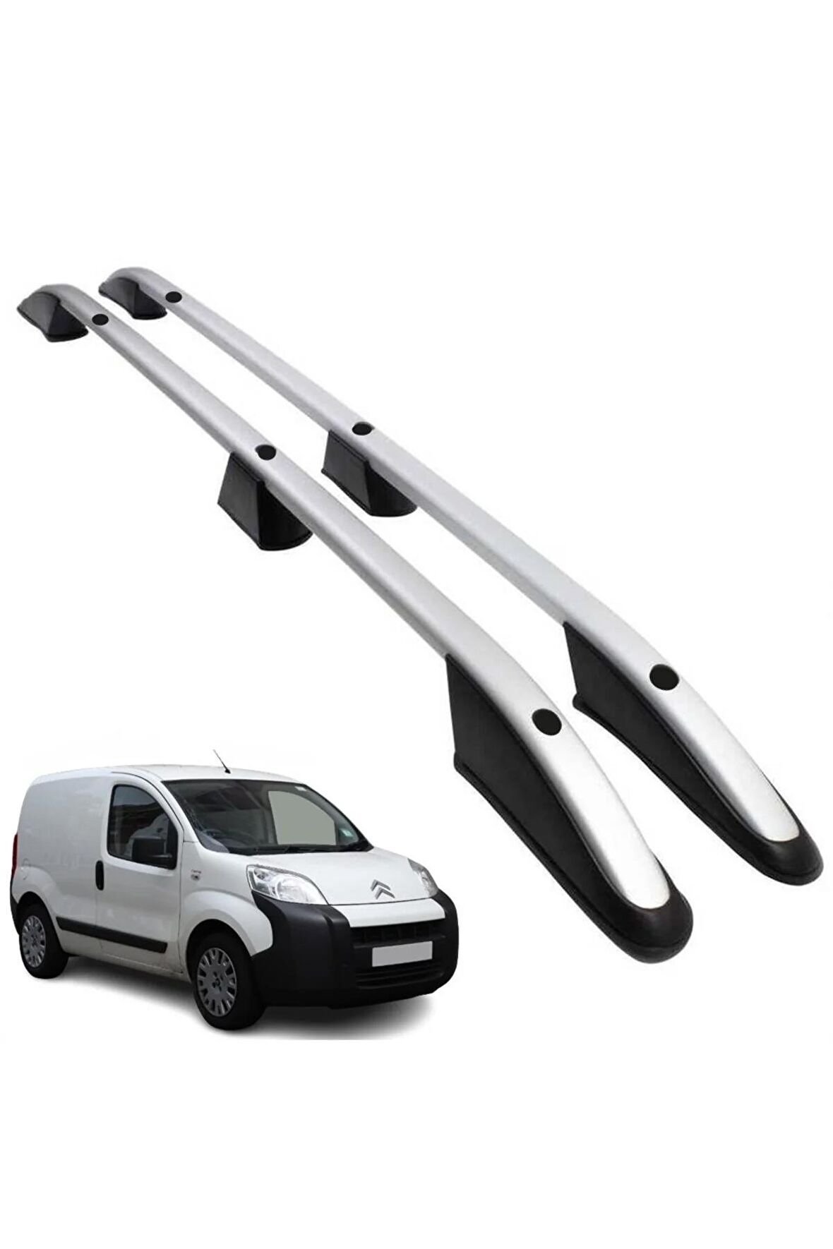 Citroen Nemo Port Bagaj Lüx Gri Model Bağlantı Aparatlı 2008 - 2024 Arası Kasalara Uyumlu Kaliteli