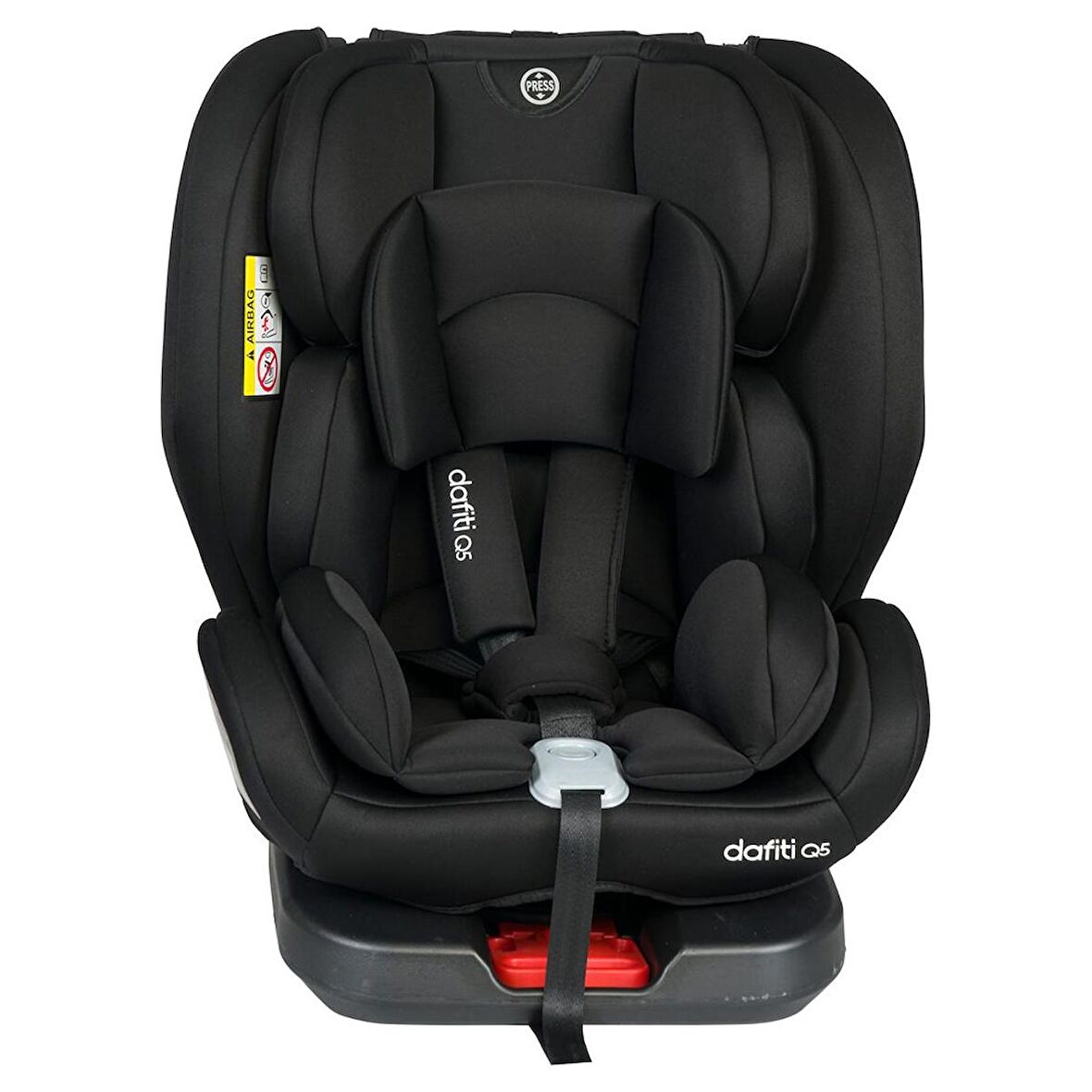 Dafiti Q5 360° Dönebilen Isofixli 0 - 36 kg Oto Koltuğu Siyah