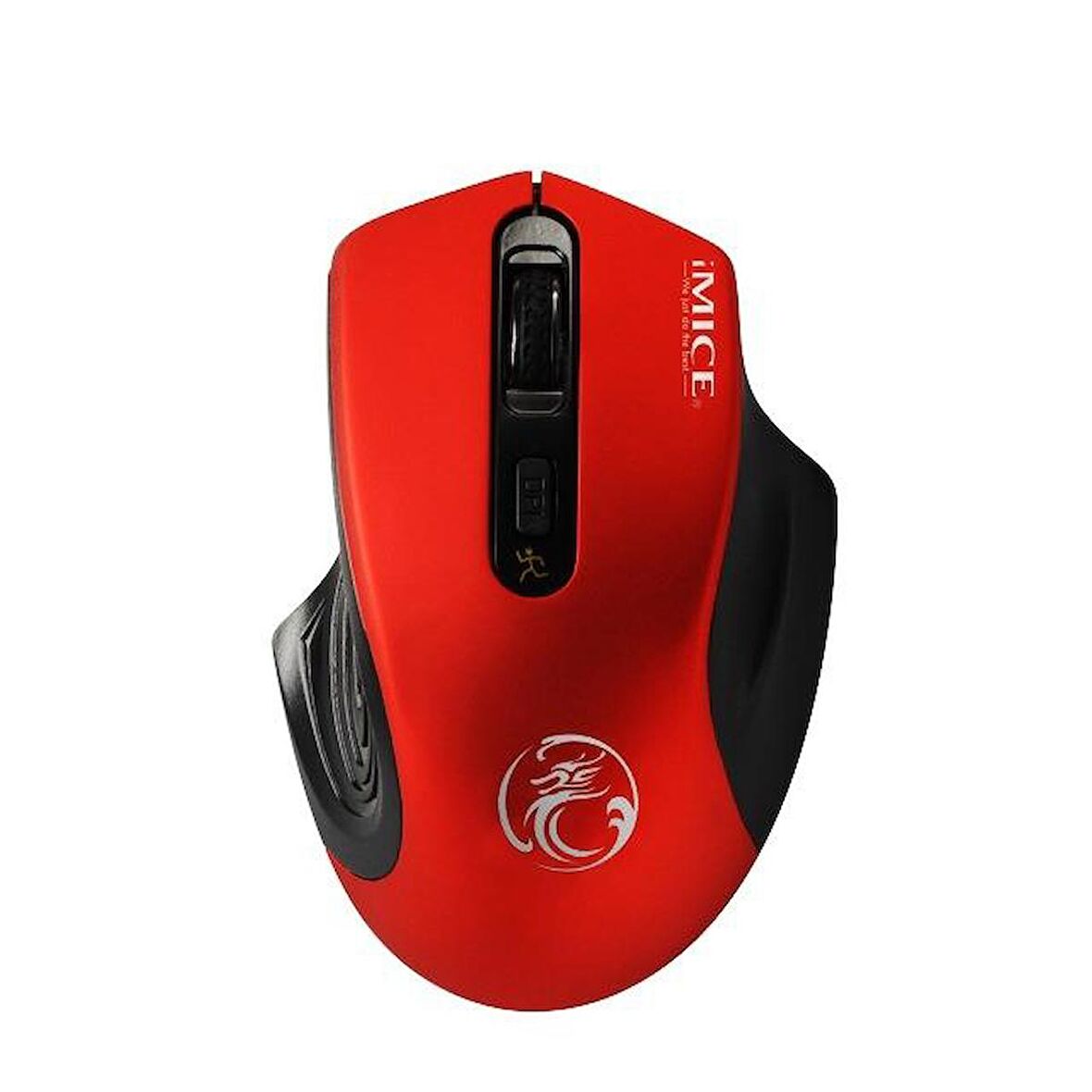 Valkyrie imice 2000dpi Kablosuz Sessiz Silent Mouse Kırmızı