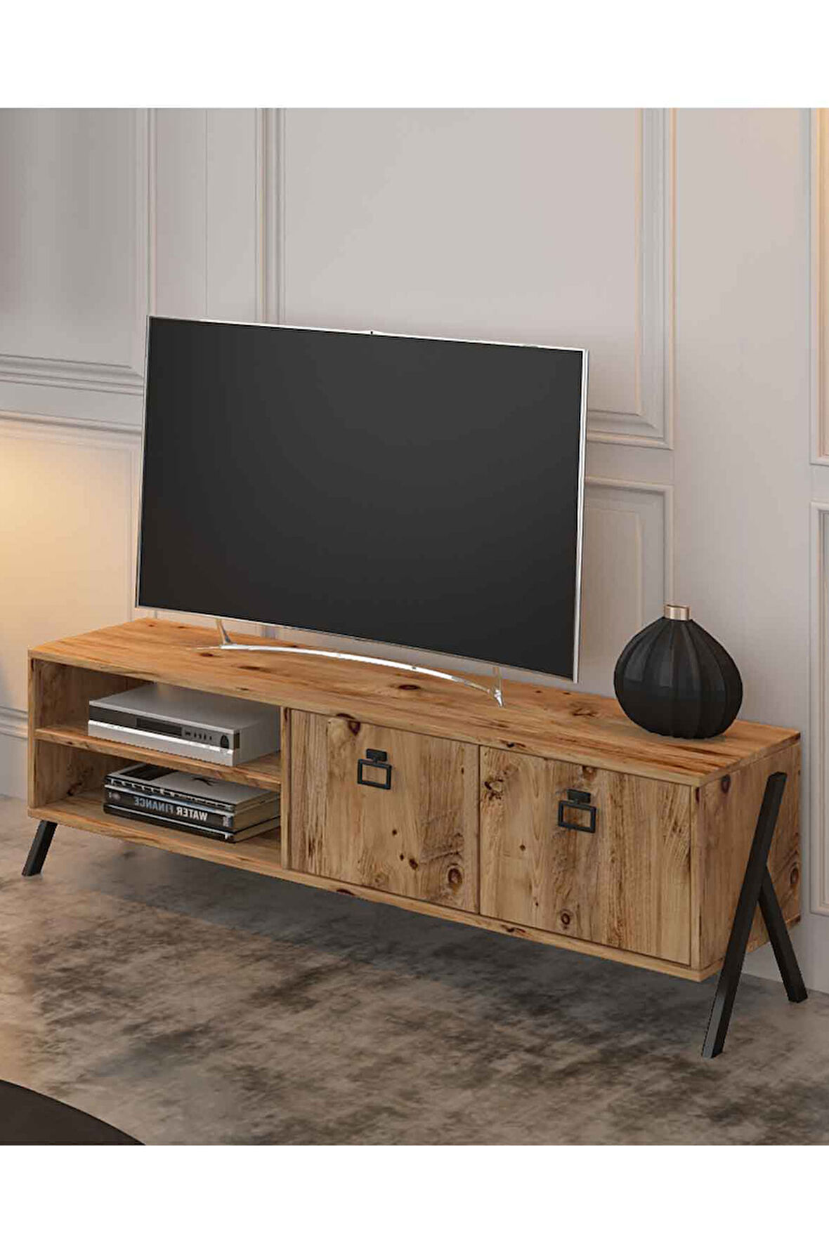 Yanke Tv Ünitesi 150 Alt Modül Atlantik Çam
