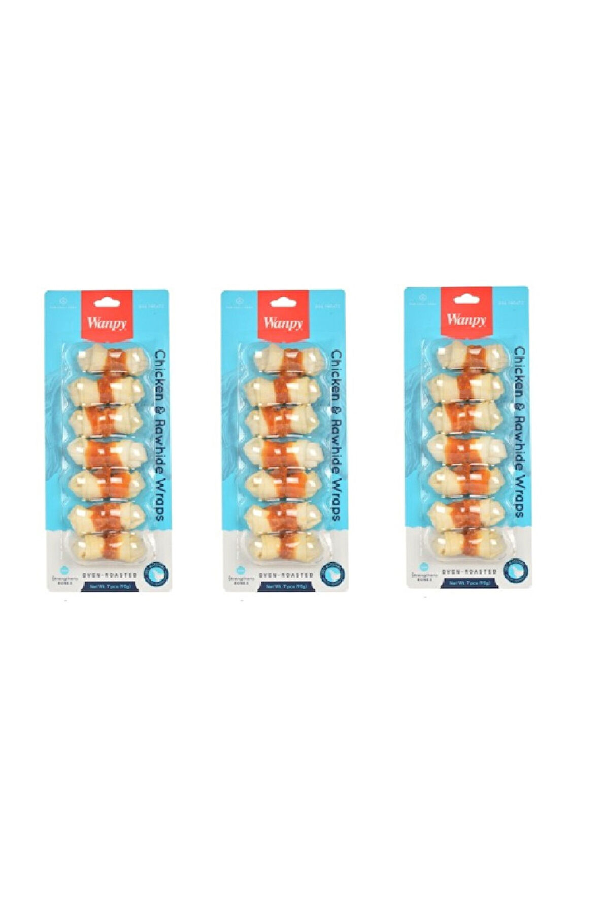 Wanpy Tavuk Sargılı Köpek Ödülü 90 Gr. X 3 Adet