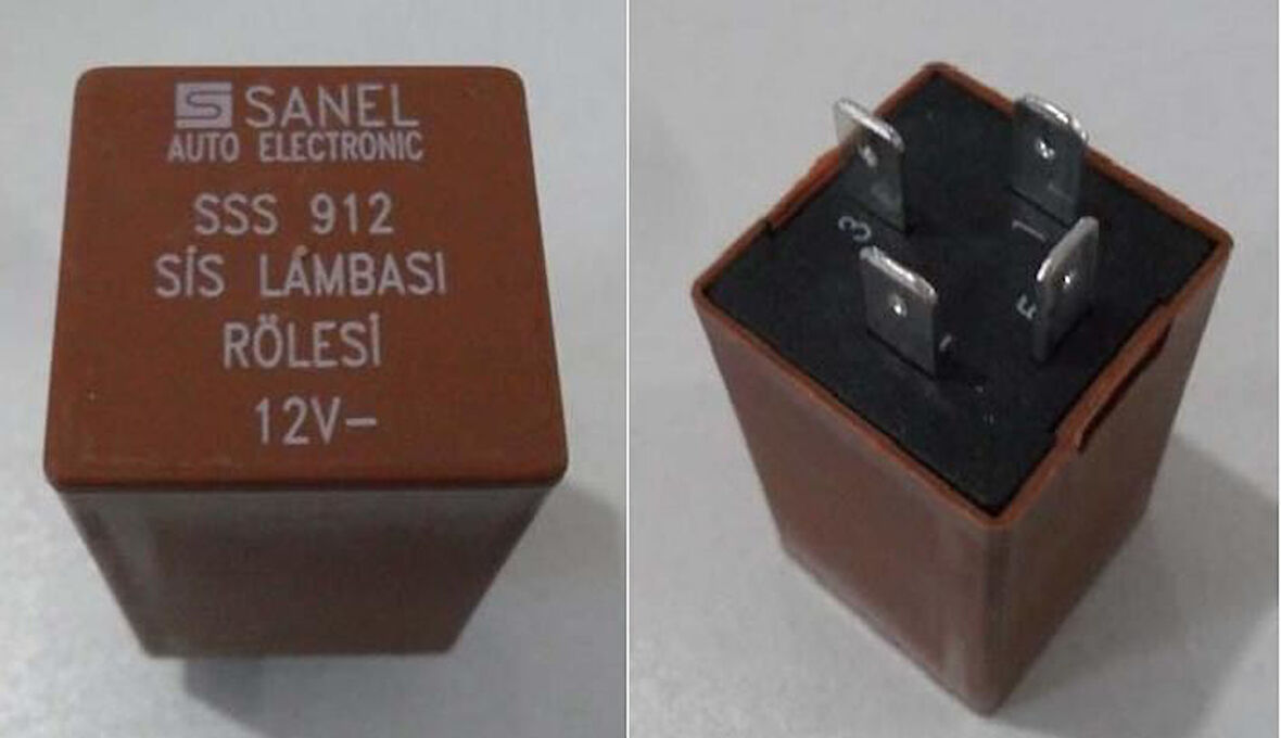 SİS LAMBASI ROLESİ 12V KARSAN OTOKAR BMC ORJ