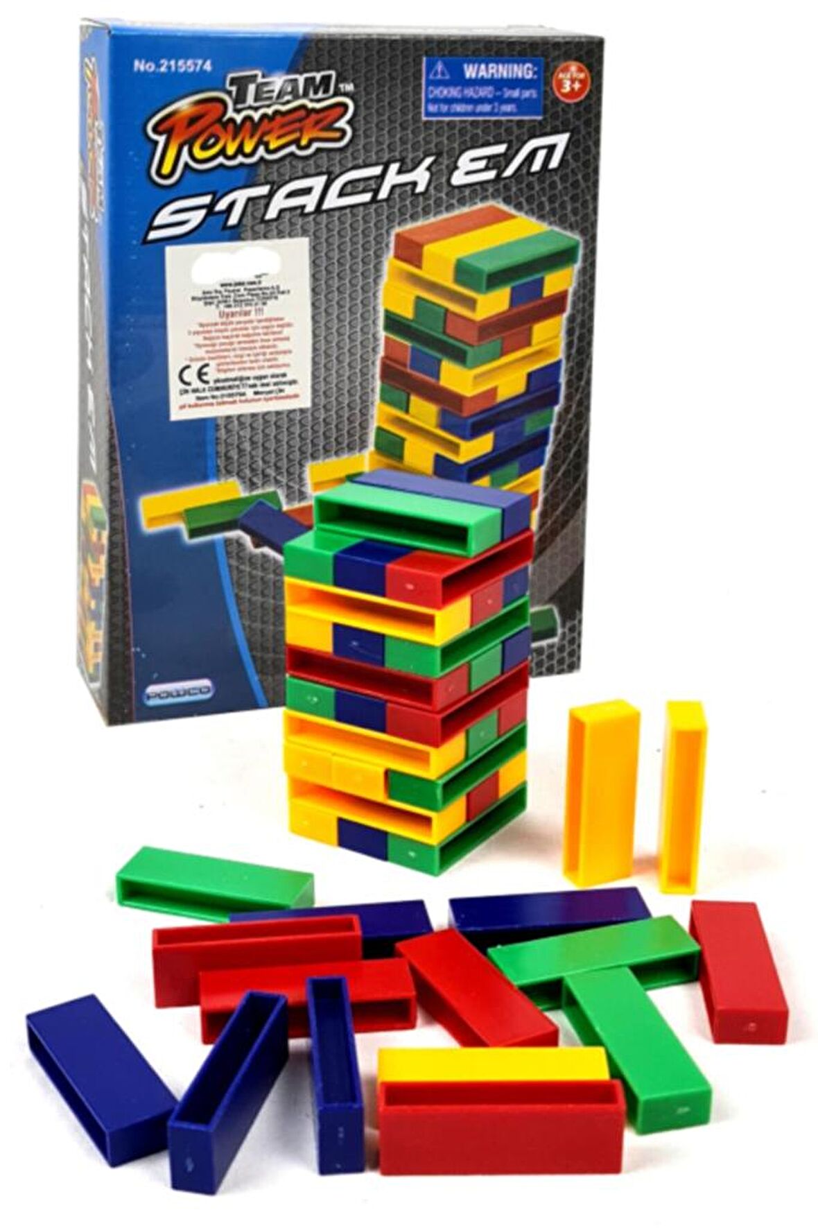 Team power Stack Em Kutu Oyunu Jenga Tip Zeka Oyunu Pc208