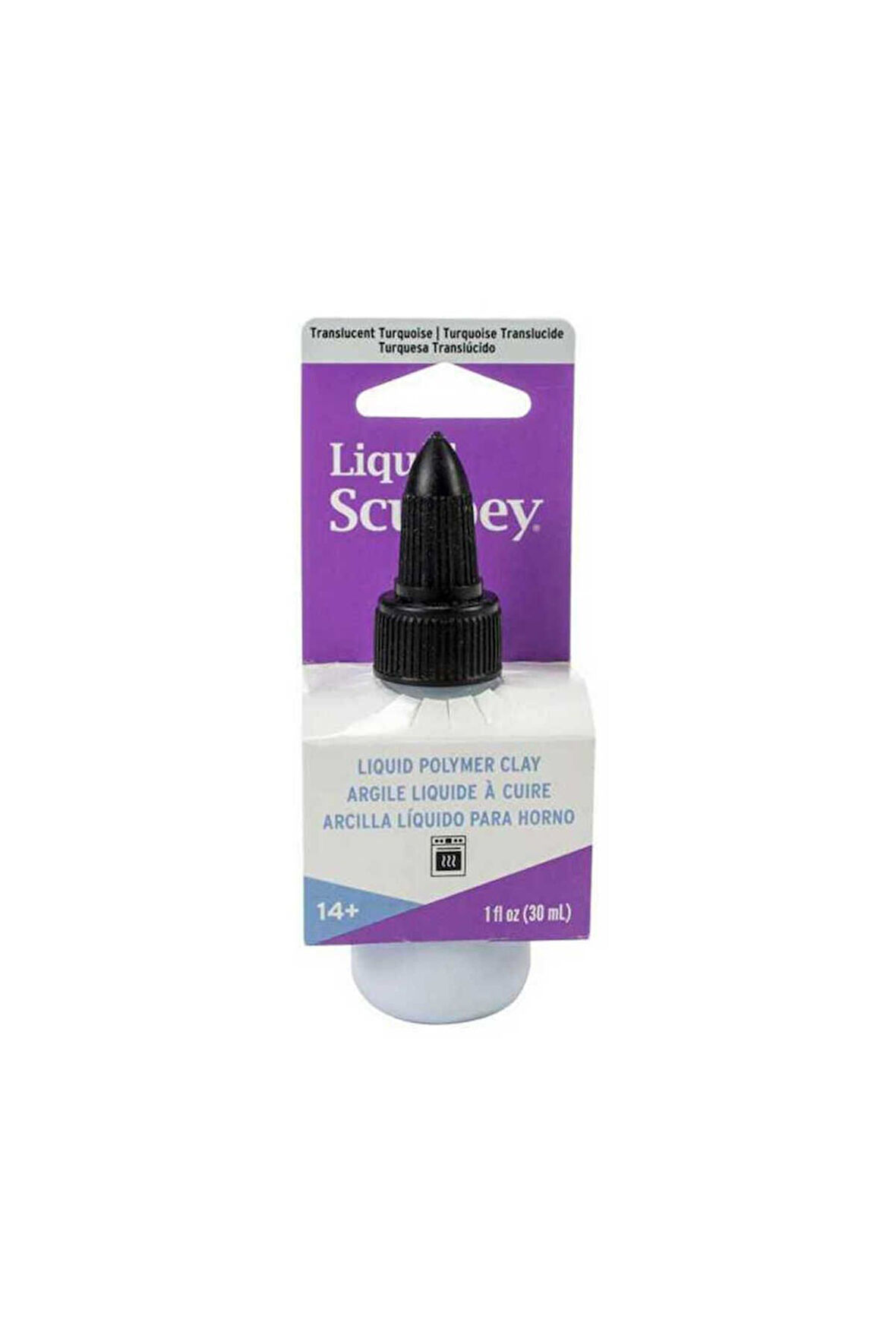 Likit Sculpy Polimer Kil Transparent Turkuaz 30ml