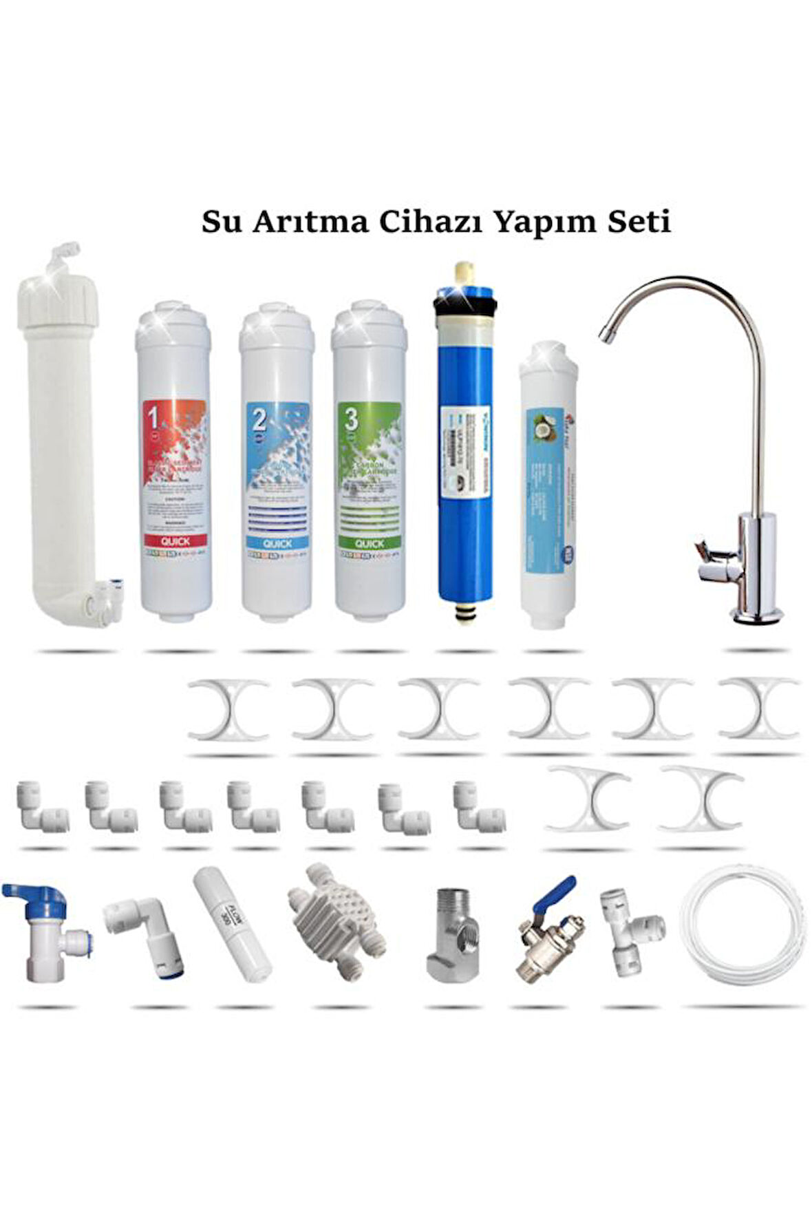 Su Arıtma Cihazı Yapım Seti (vontron Membranlı)
