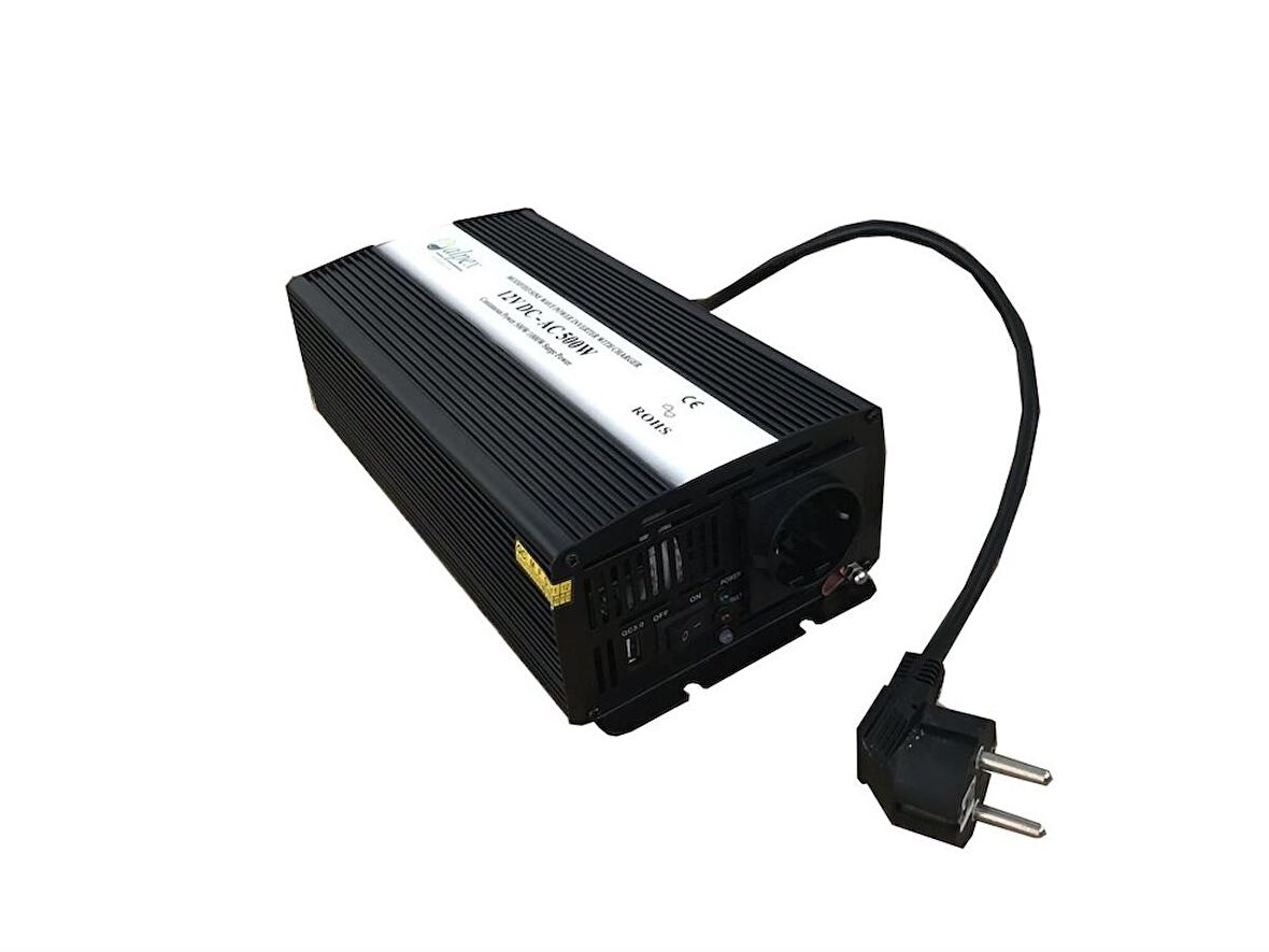 500 WATT UPS (ŞEBEKE ŞARJLI) MODİFİYE SİNÜS İNVERTÖR