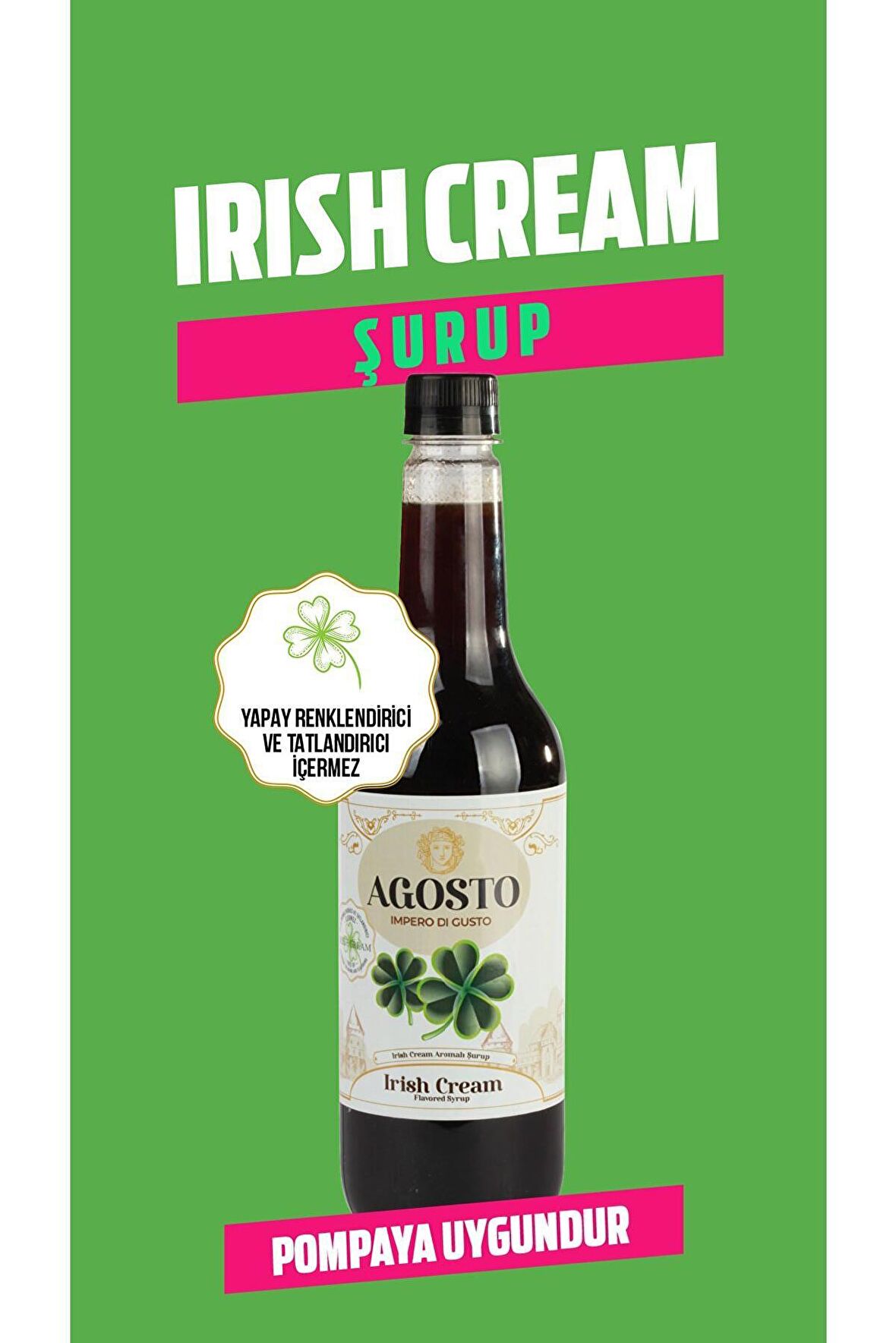 AGOSTO 6X700 ML IRISH CREAM ŞURUP