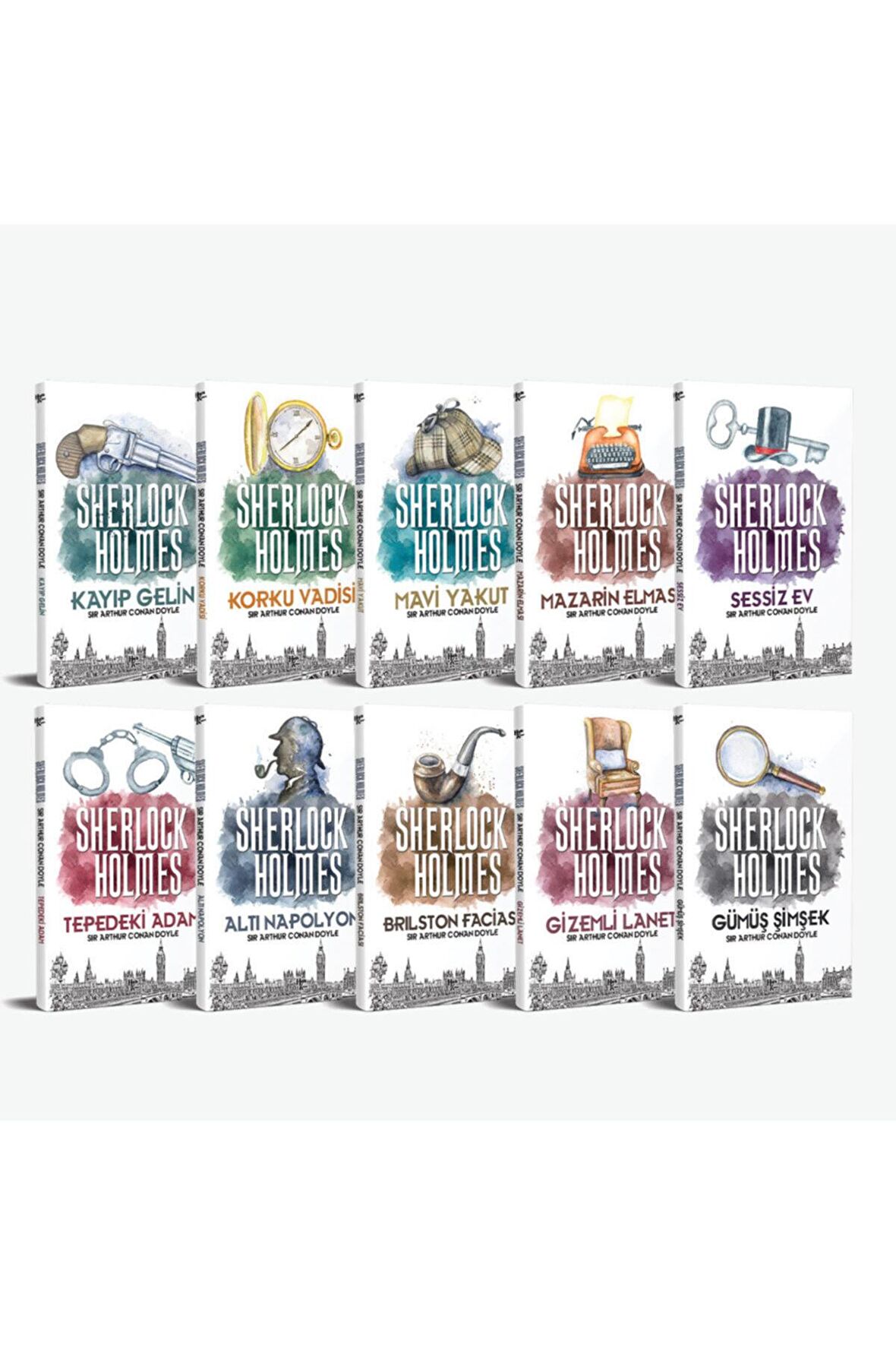 Sherlock Holmes Seti - 10 Kitap