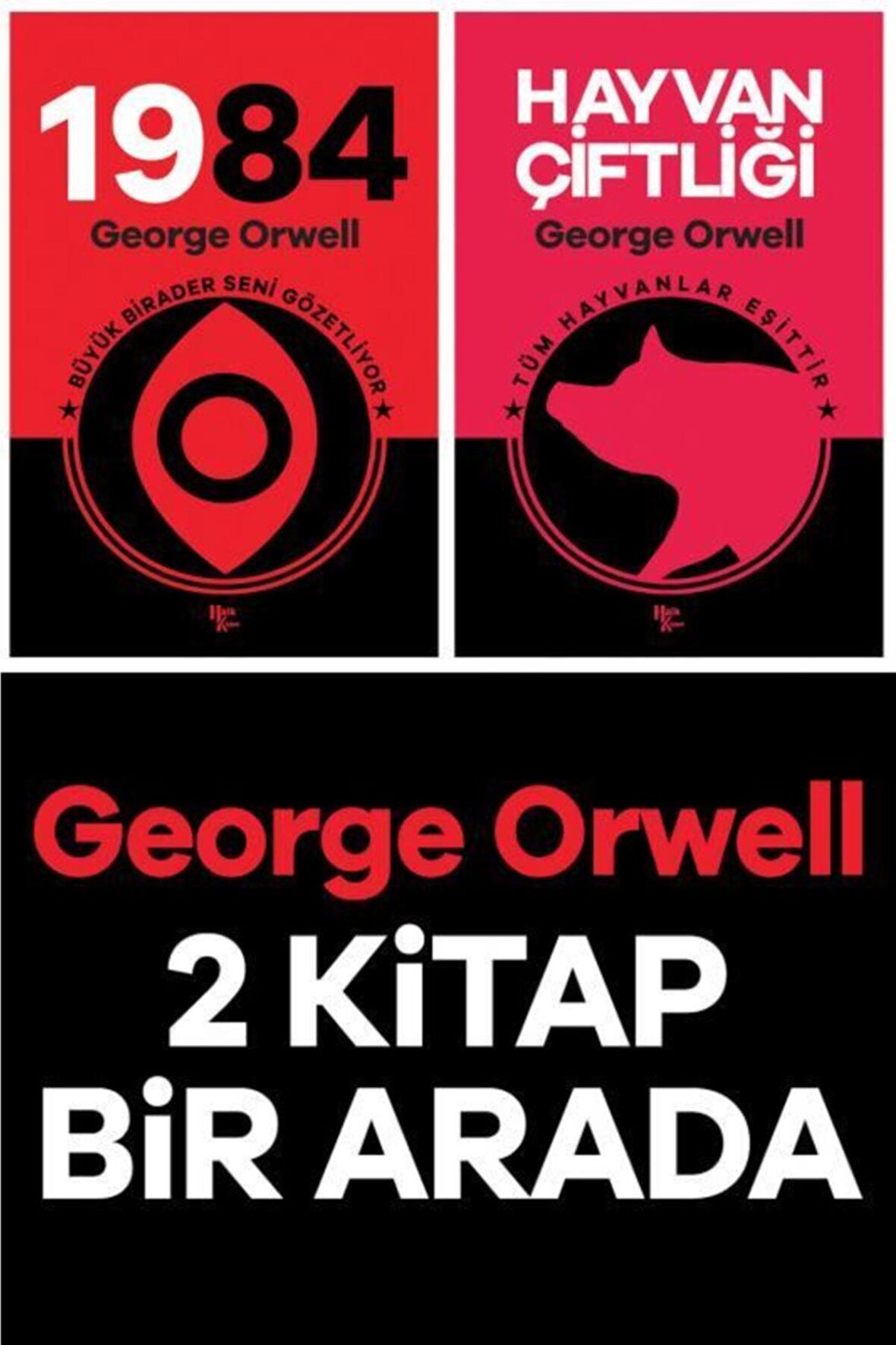 George Orwell 2 Kitap Bir Arada 1984 Ve Hayvan Çiftliği