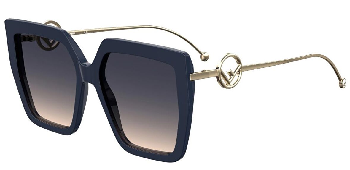 FENDI FF 0410/S PJP BL 56 Ekartman Kadın Güneş Gözlüğü