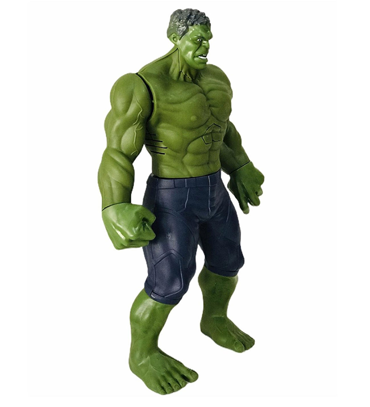Marvel Avengers Yenilmezler Aksiyon Karakter Figür Işıklı Sesli Oyuncak Dev Hulk Yeşil Hulk 30 cm