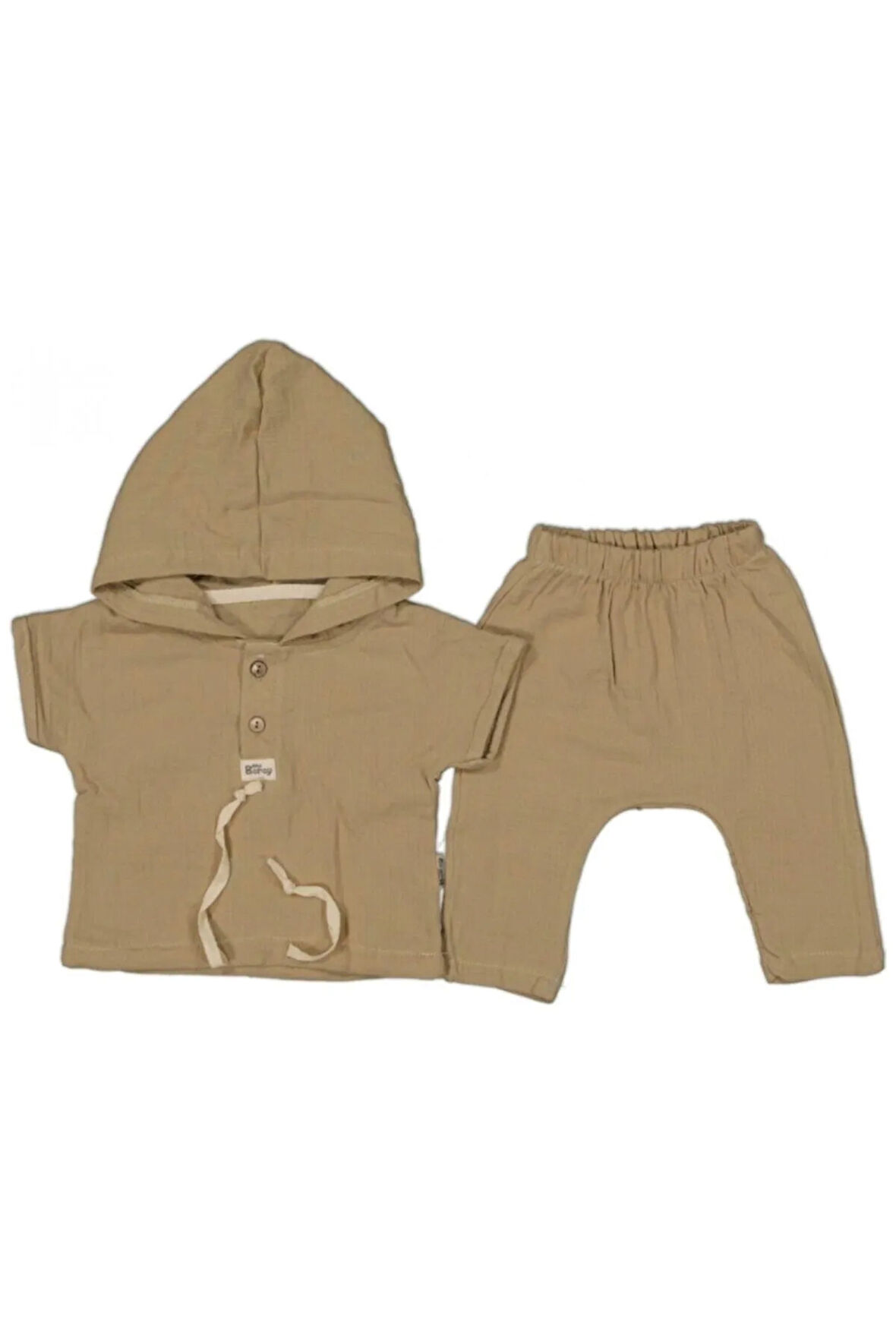 Erkek Bebek Müslin Takım Seti (Arm090167) Yumuşak ve Rahat