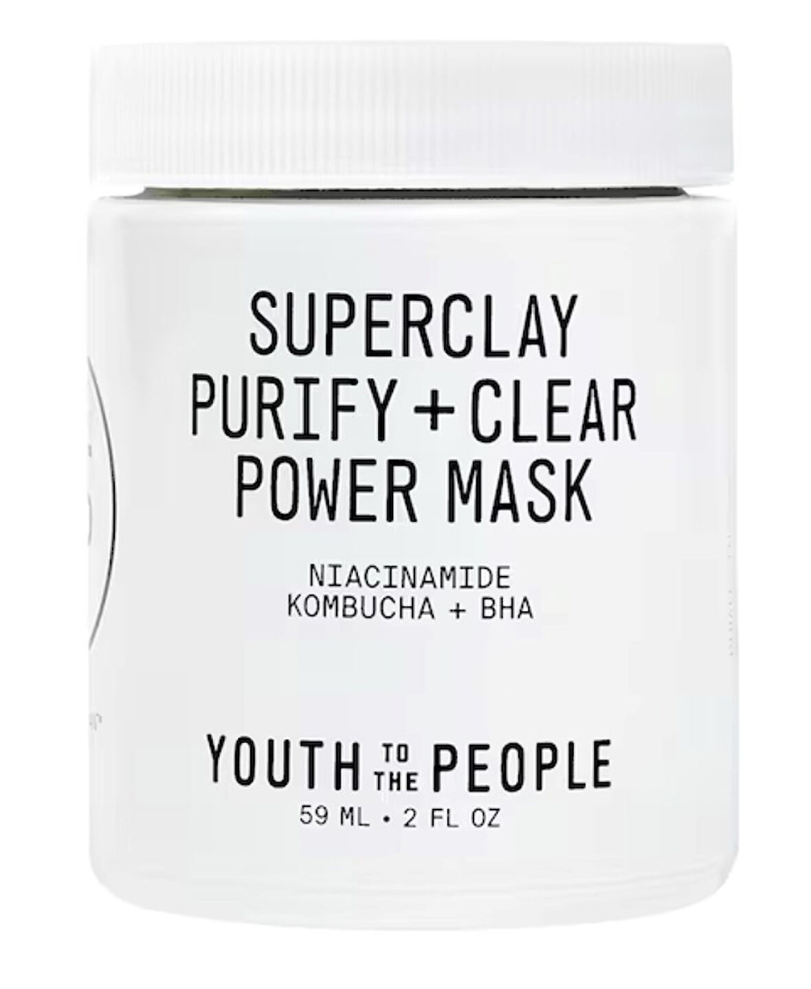Youth To The People Superclay Purify + Clear Power Mask - Maske 60 ml