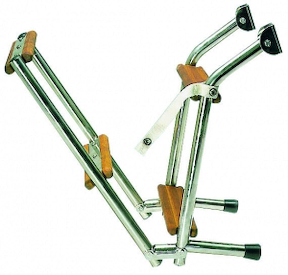 Katlanır merdiven. 5 Basamak Basamaklar iroko Boy 110cm