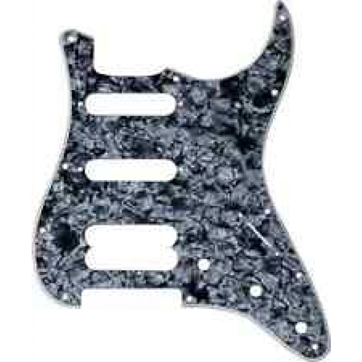 Fender Pickguard Strat 11 Hole H/S/S 4-Ply BLK Pearl