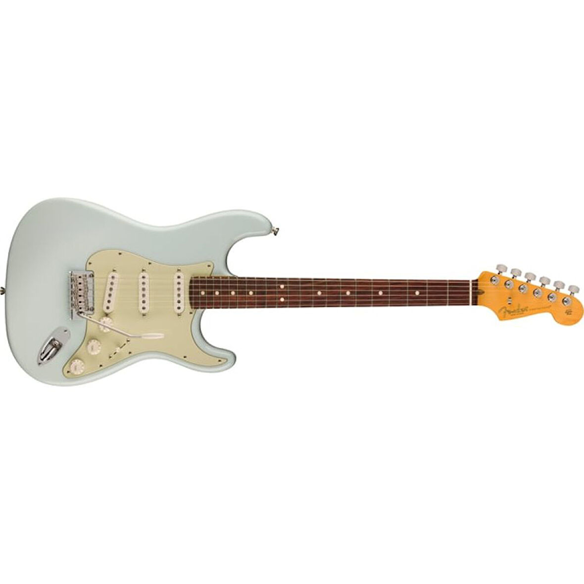Fender Limited Edition American Professional II Stratocaster Gülağacı Klavye Sonic Blue Elektro Gitar