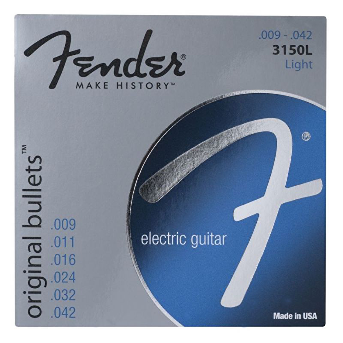 Fender Original Bullets Pure Nickel 3150L 09-42