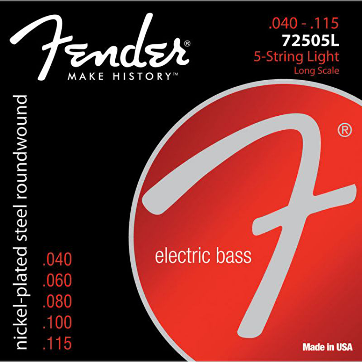 Fender 7250 NPS 7250-5L 40-115