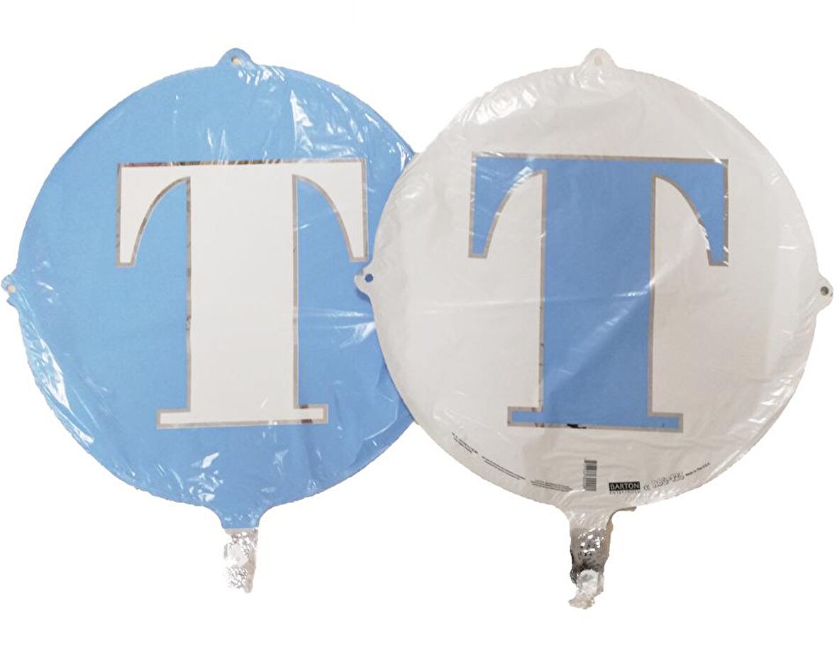 FOLYO BALON HARF T AÇIK MAVİ 18''