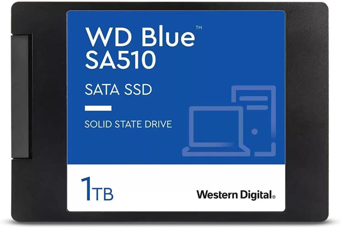 Western Digital Blue SA510 WDS100T3B0A SATA 3.0 2.5" 1 TB SSD Teşhir