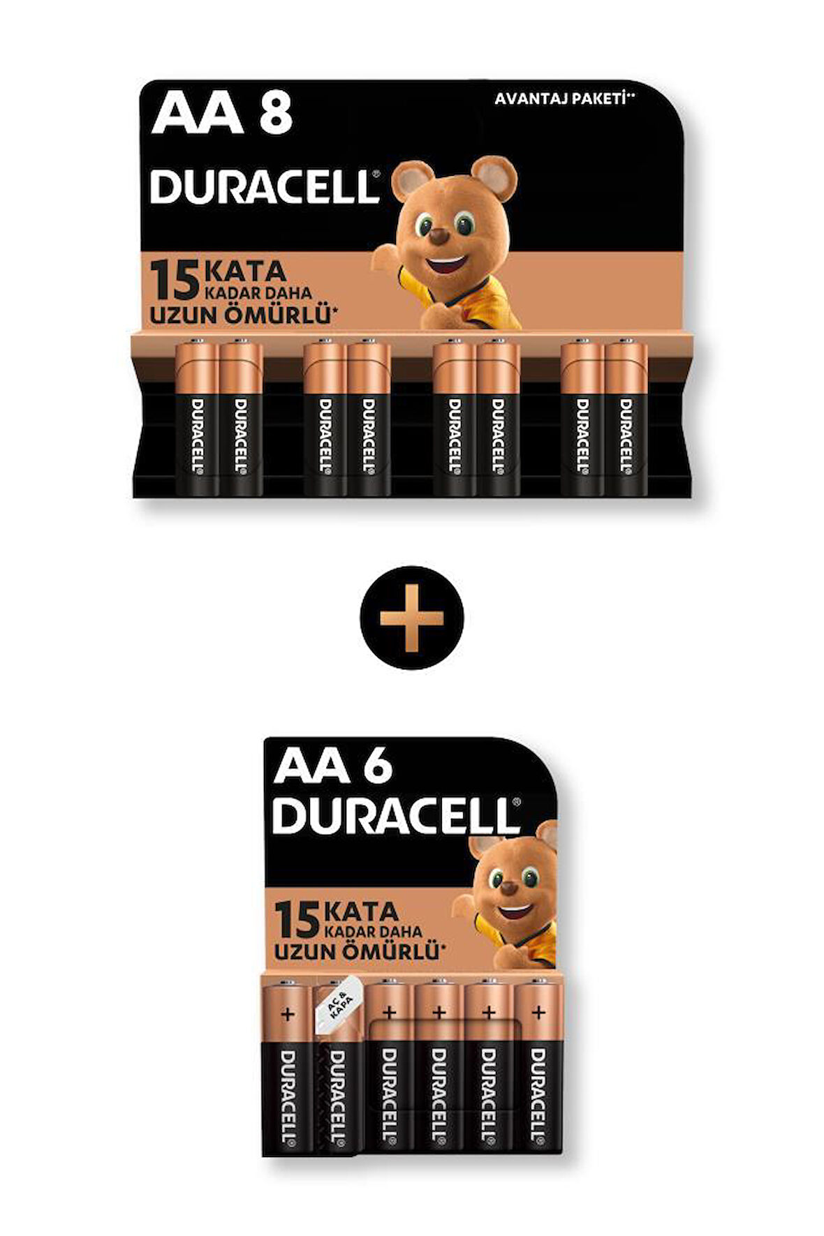 Duracell Basic Kalın Kalem Pil 14'lü AA