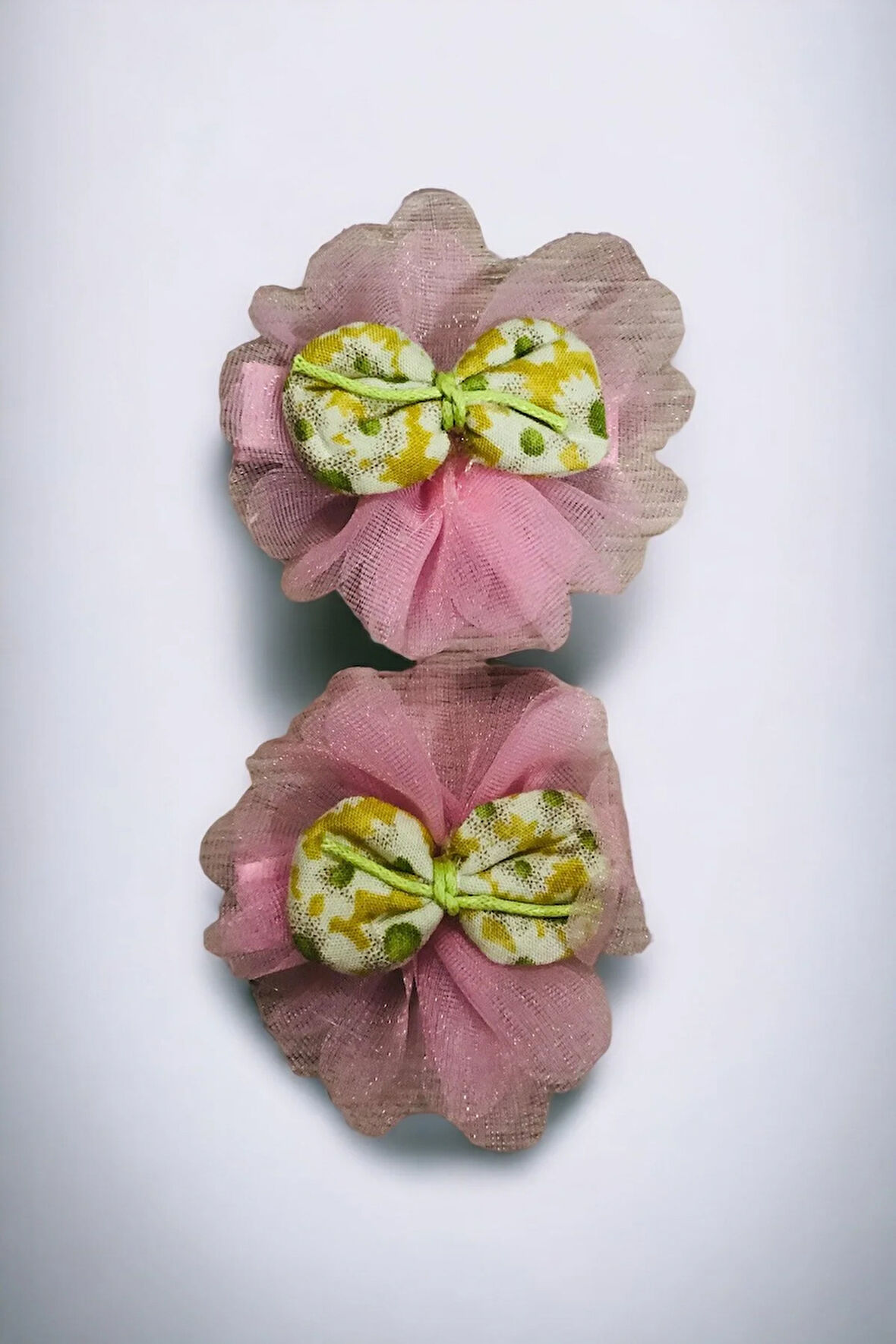 Çocuk 2 Adet Çiçek Model Pens Toka