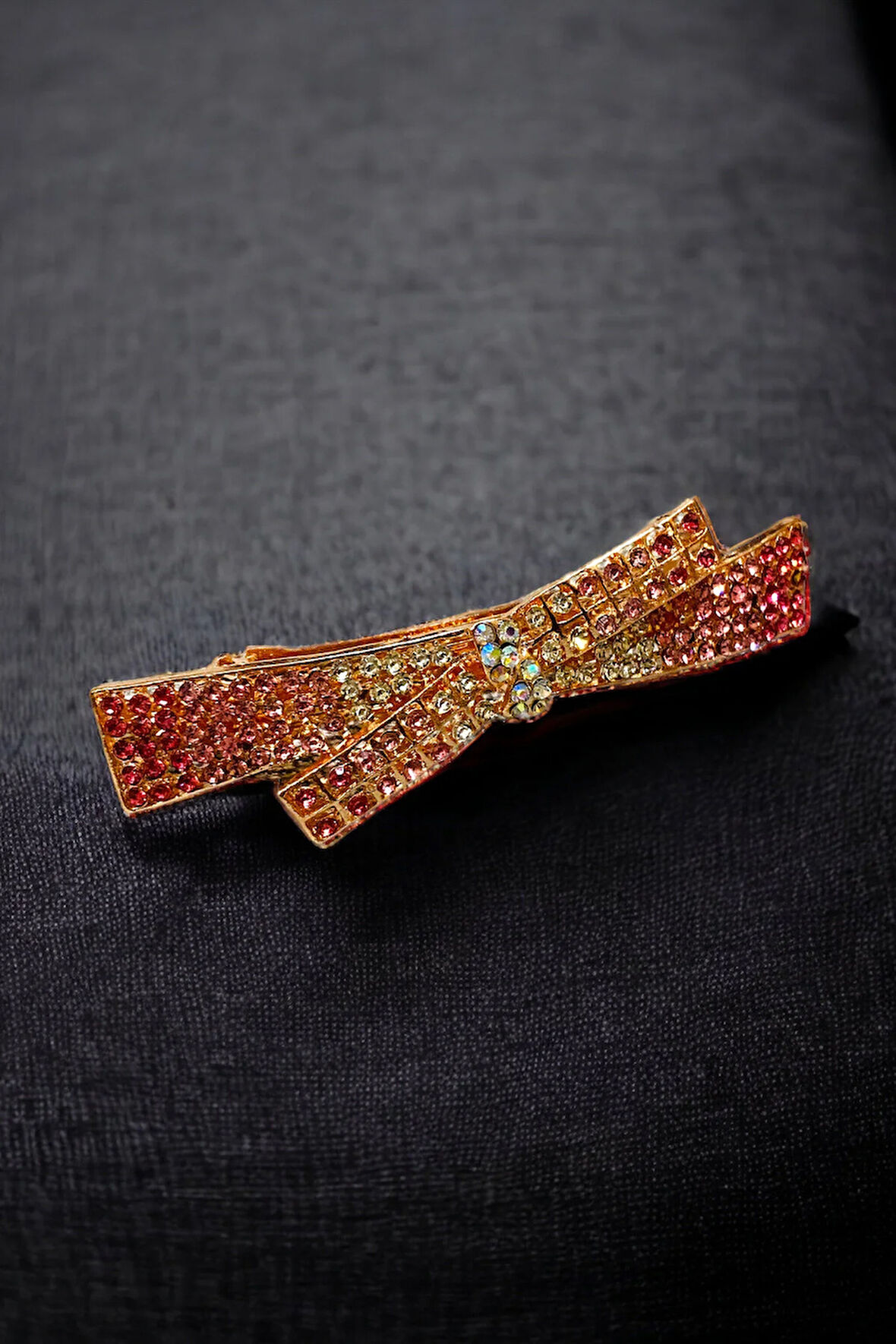 Kadın Mekanizmalı Kristal Taşlı Toka