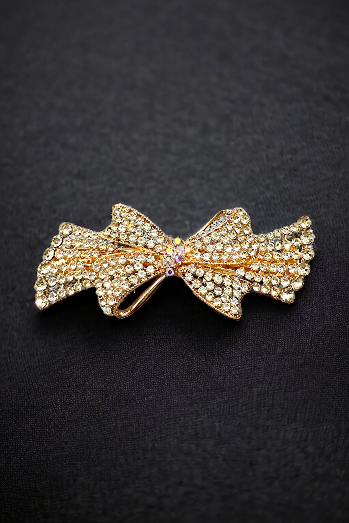 Kadın Mekanizmalı Kristal Taşlı Toka